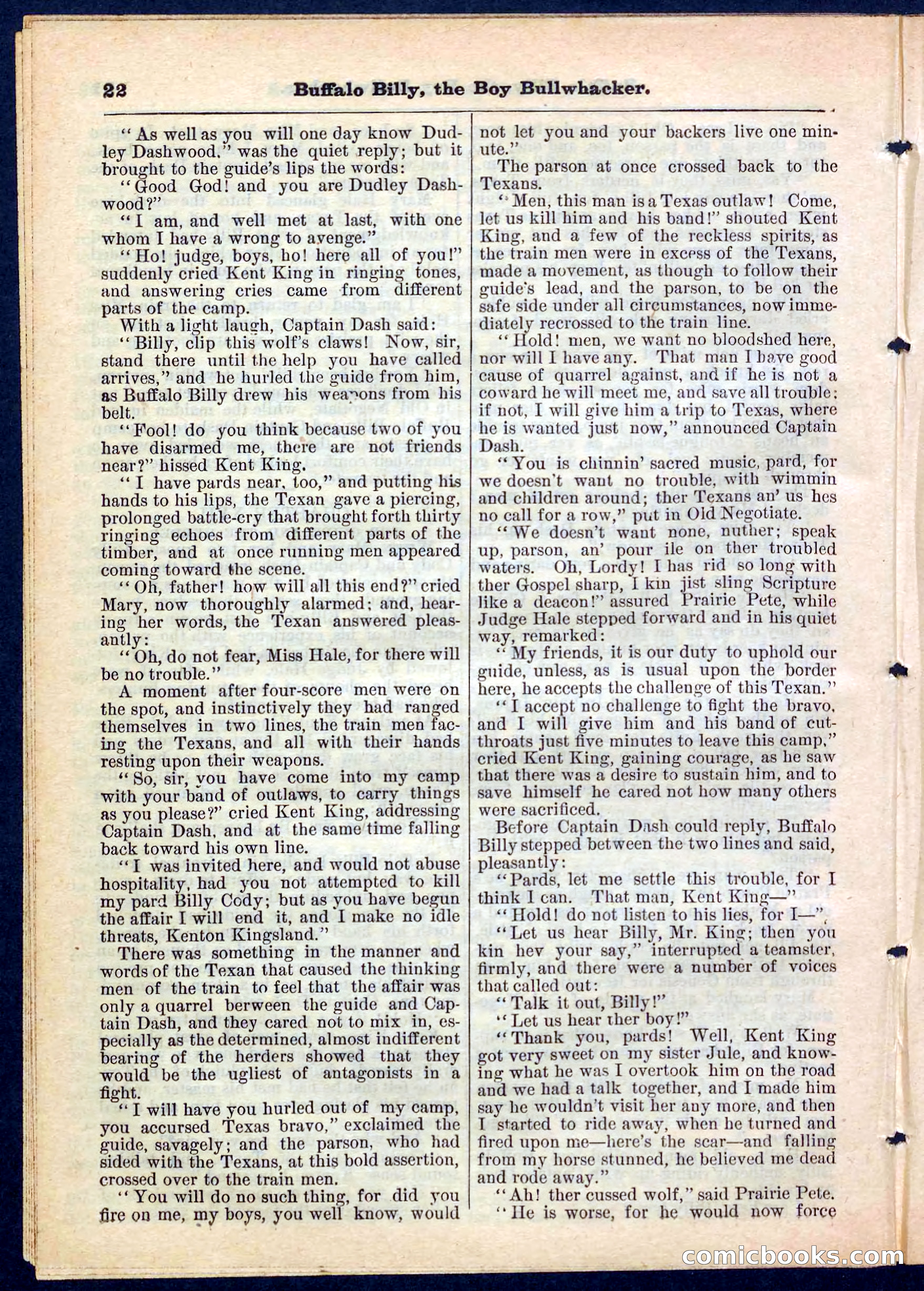 Beadle's Pocket Library No. 160 — page 22 of 32