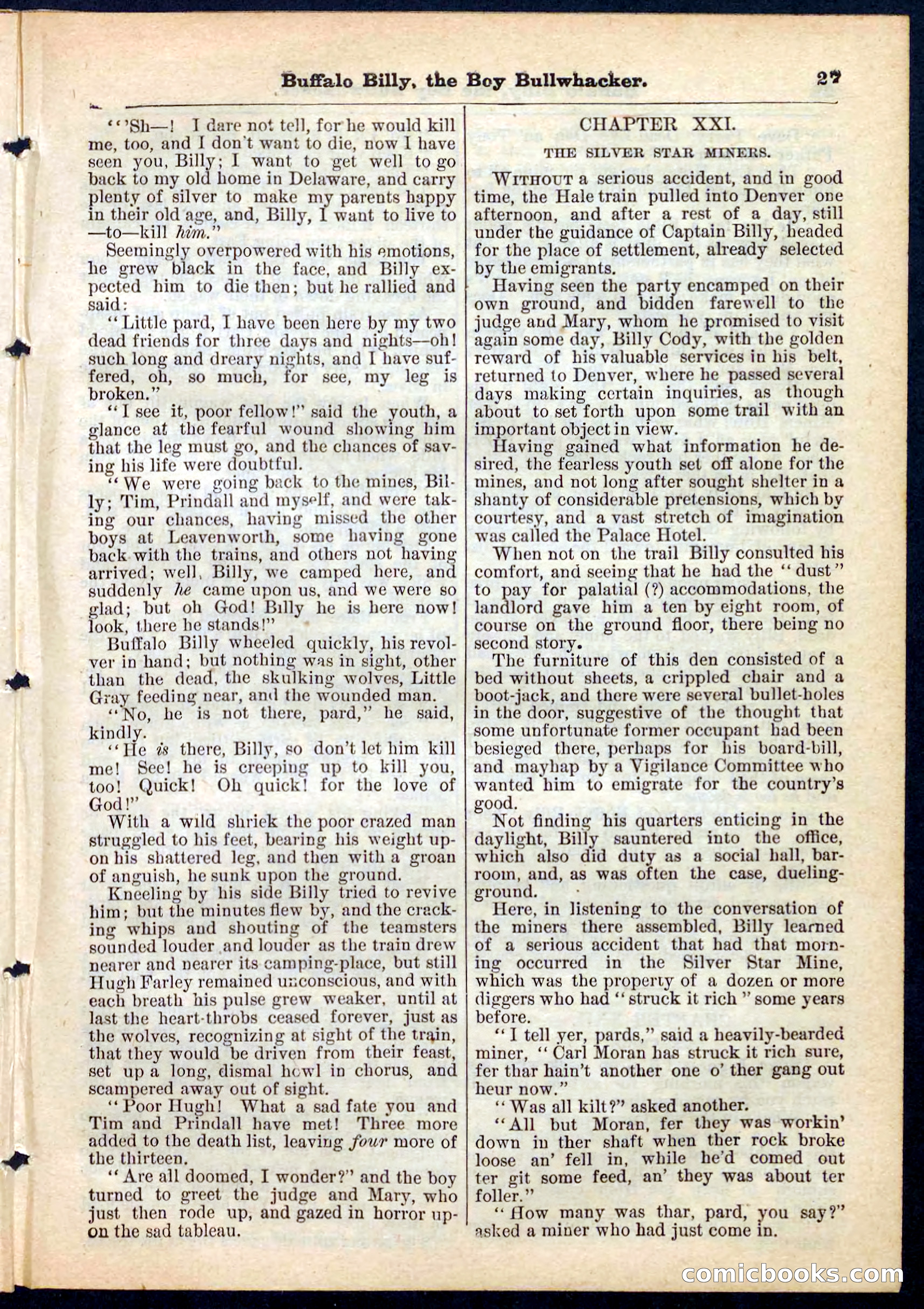 Beadle's Pocket Library No. 160 — page 27 of 32