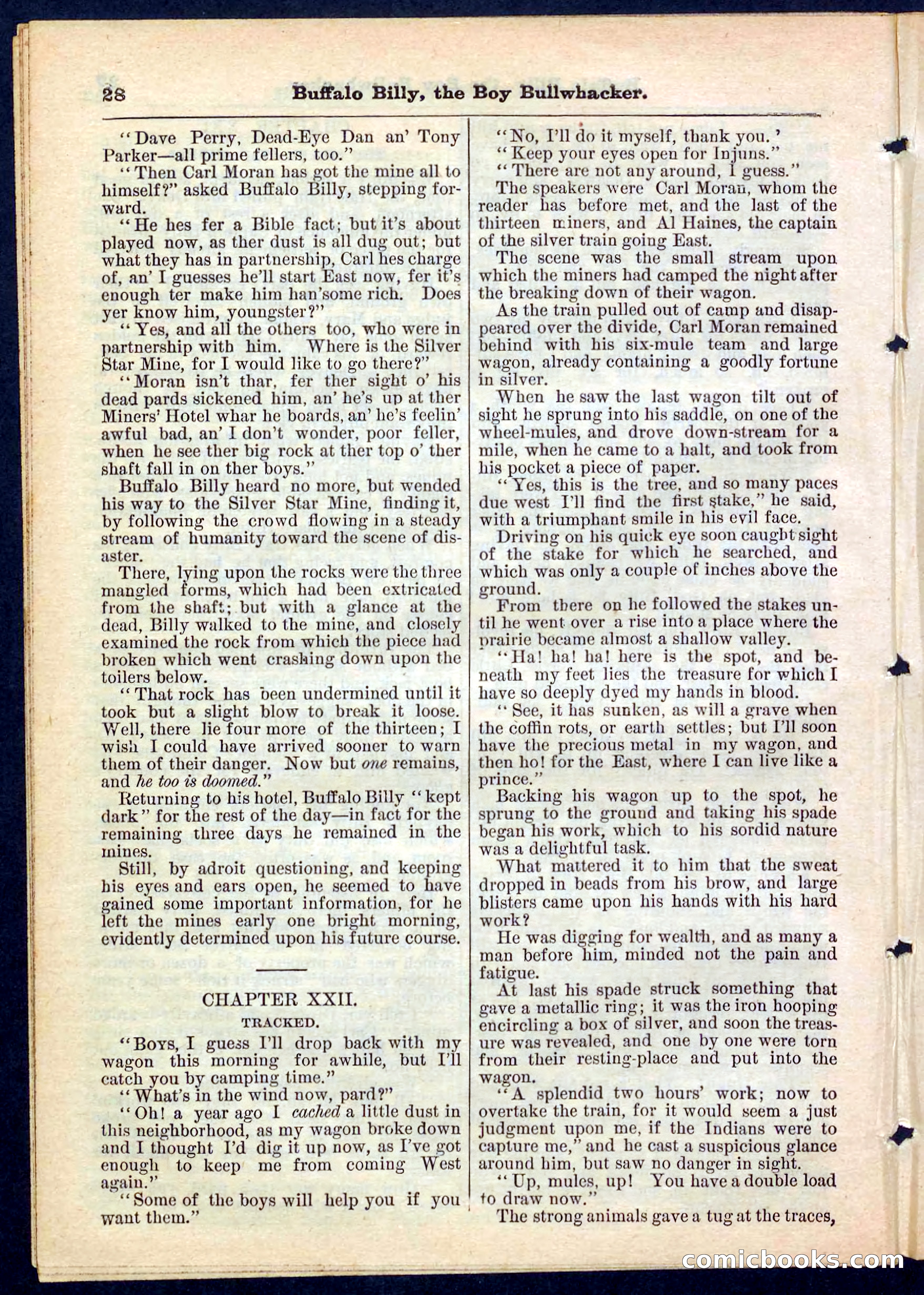 Beadle's Pocket Library No. 160 — page 28 of 32