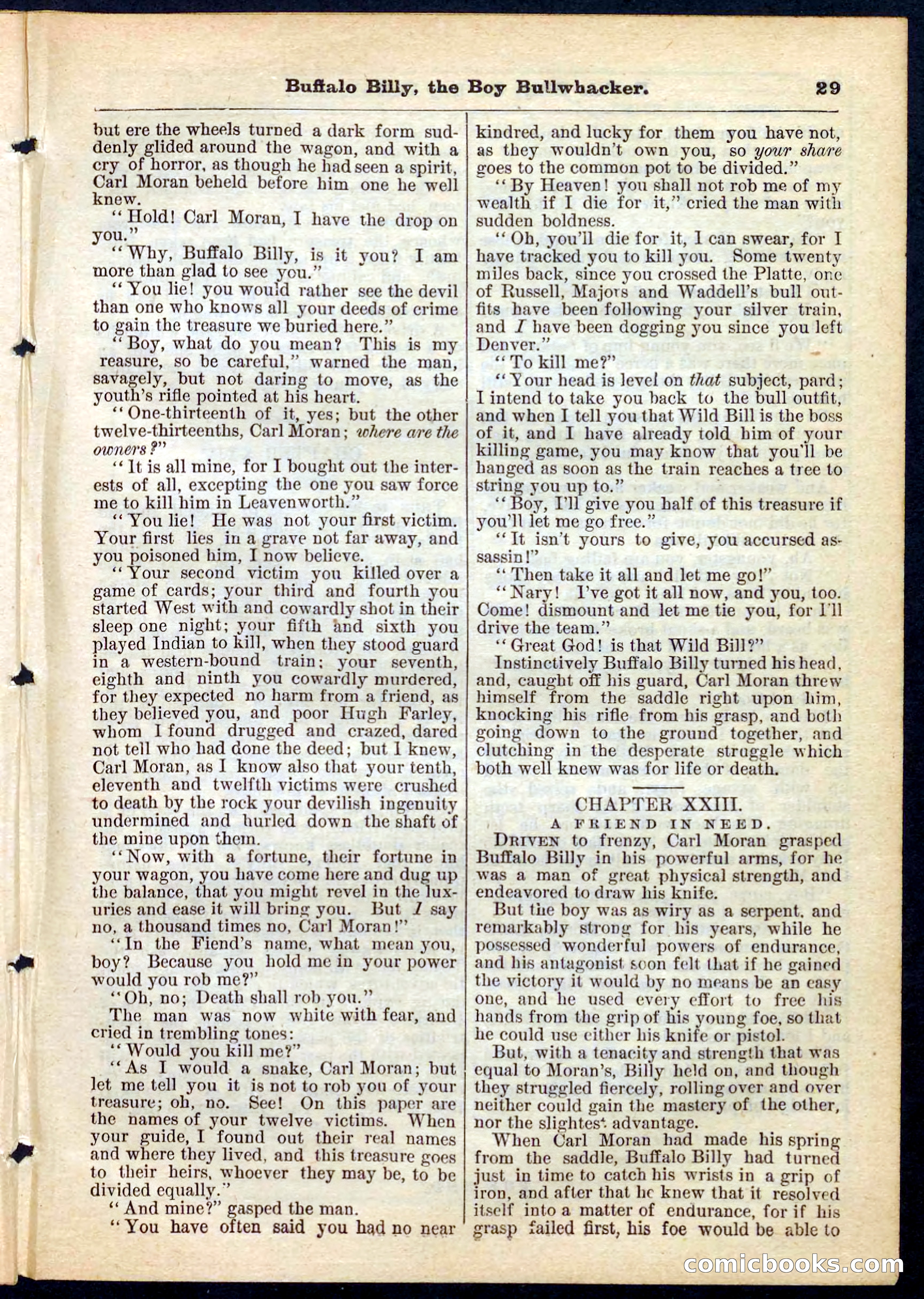 Beadle's Pocket Library No. 160 — page 29 of 32