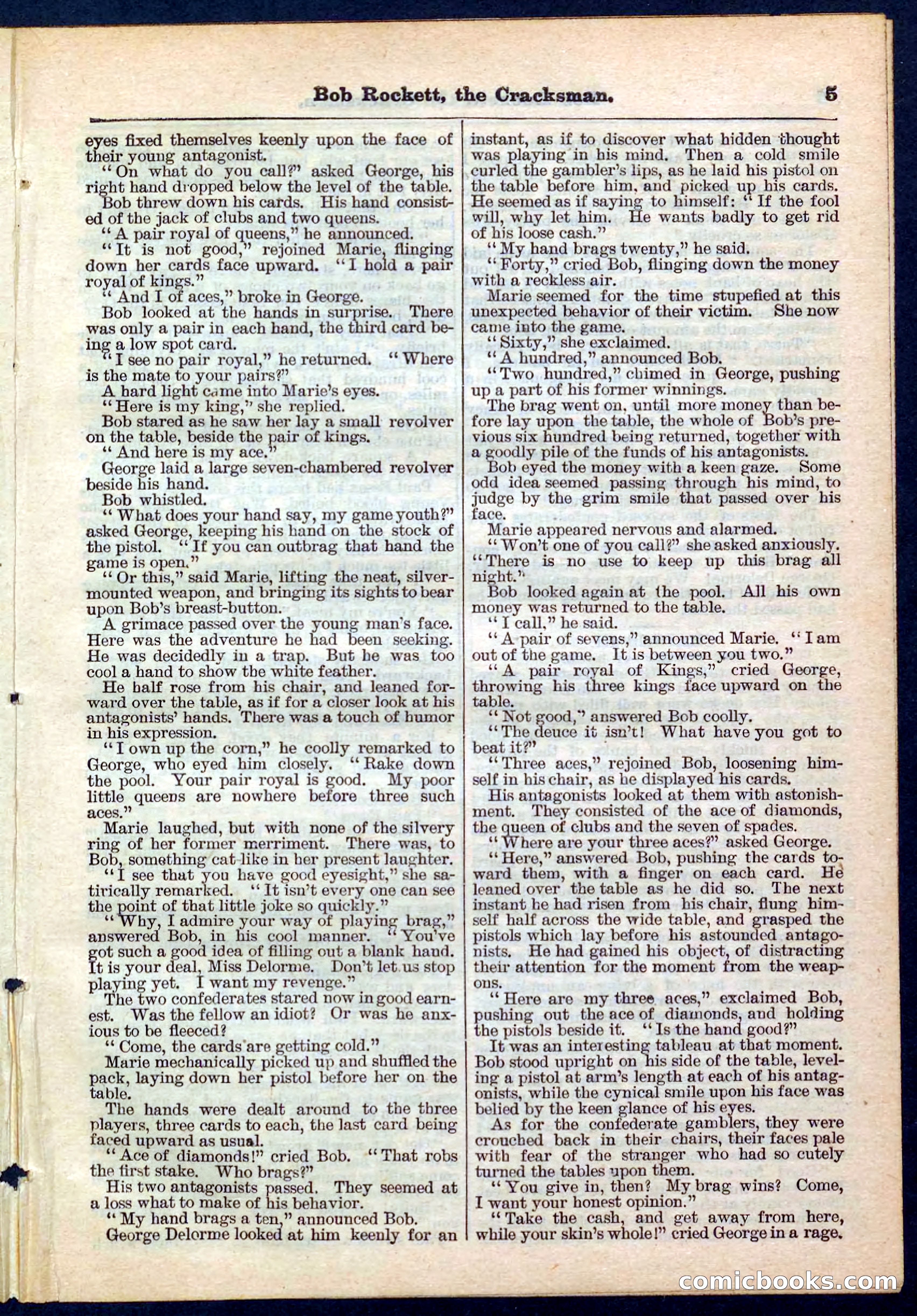 Beadle's Pocket Library No. 161 — page 5 of 32