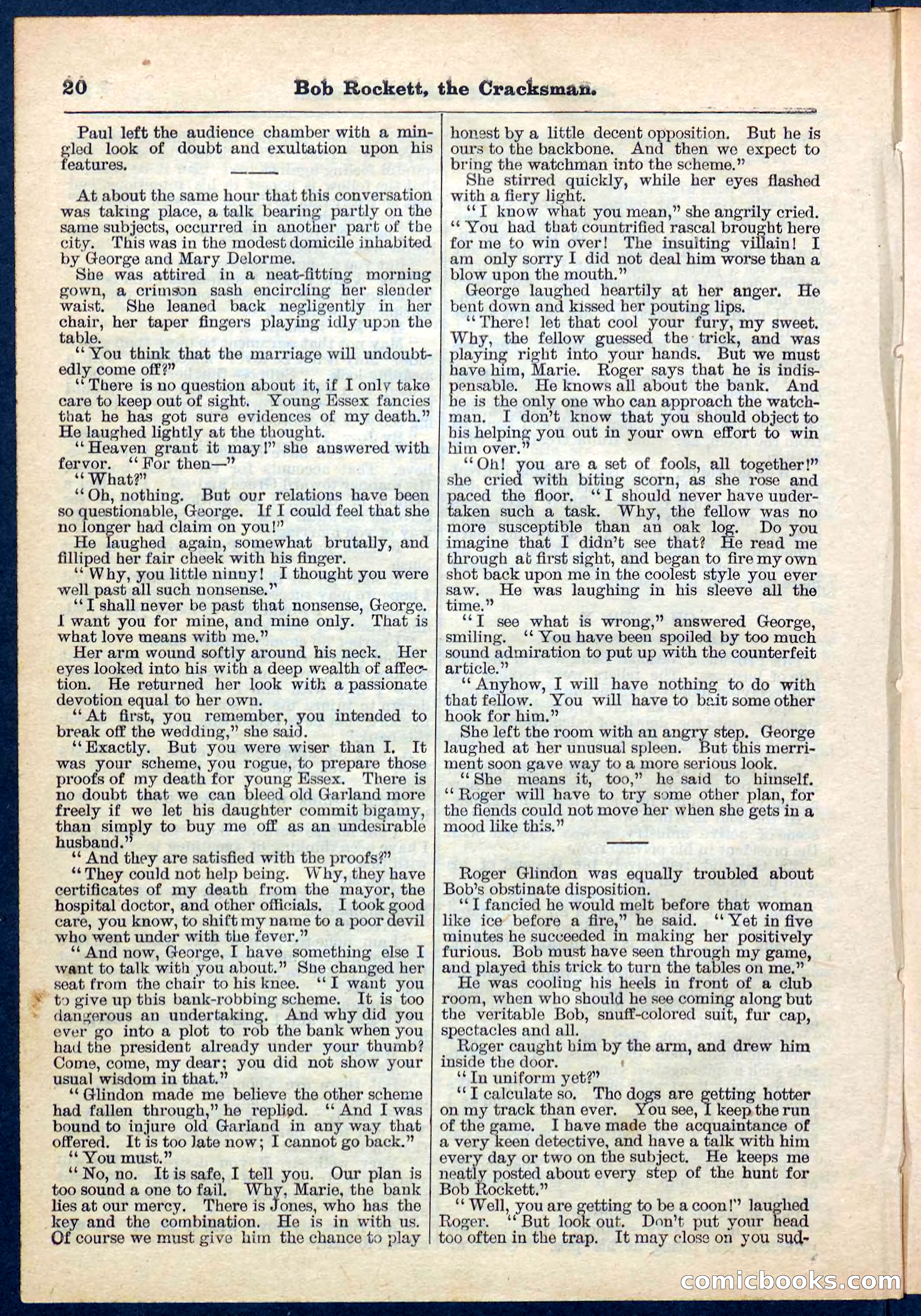 Beadle's Pocket Library No. 161 — page 20 of 32