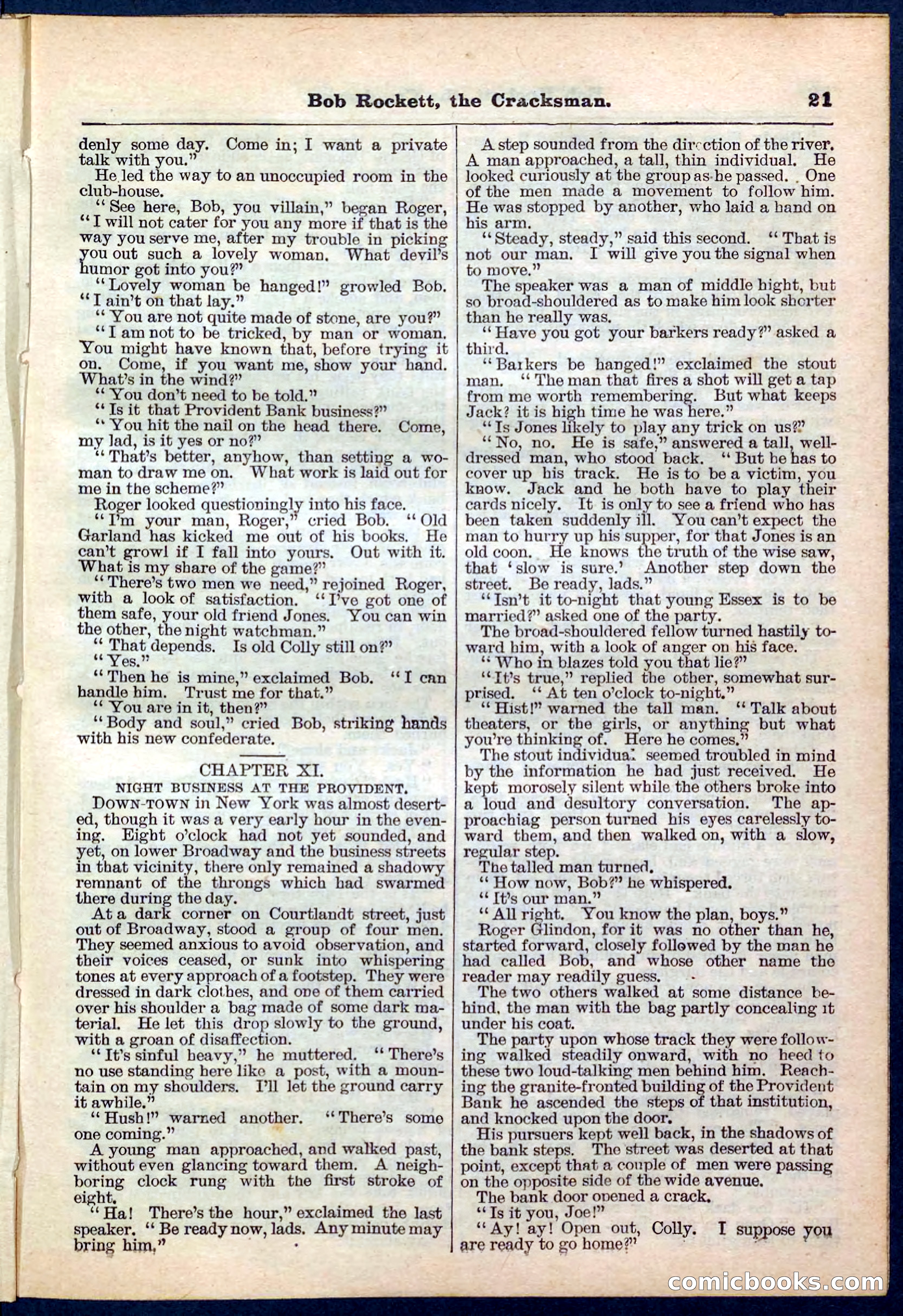 Beadle's Pocket Library No. 161 — page 21 of 32