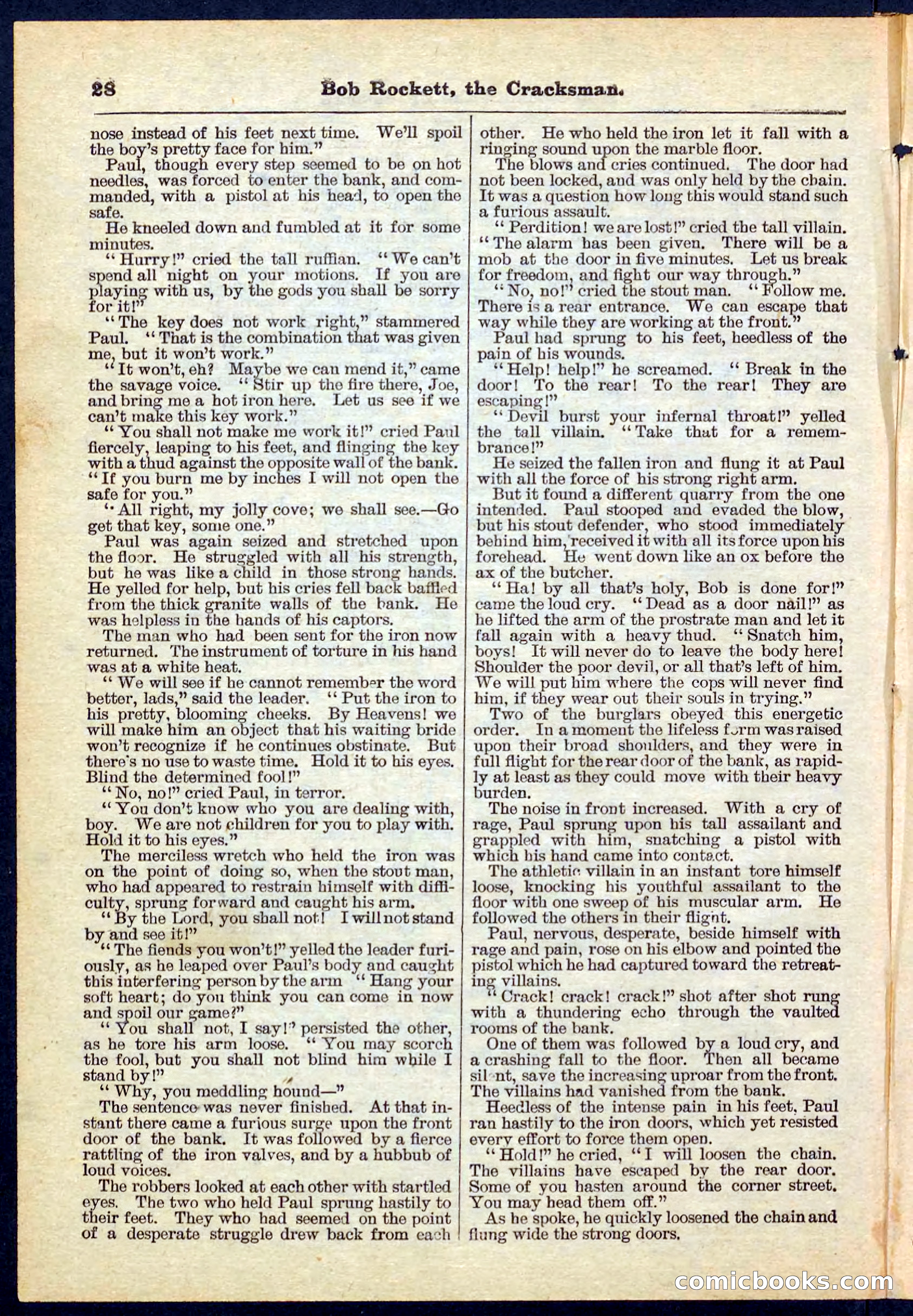 Beadle's Pocket Library No. 161 — page 28 of 32