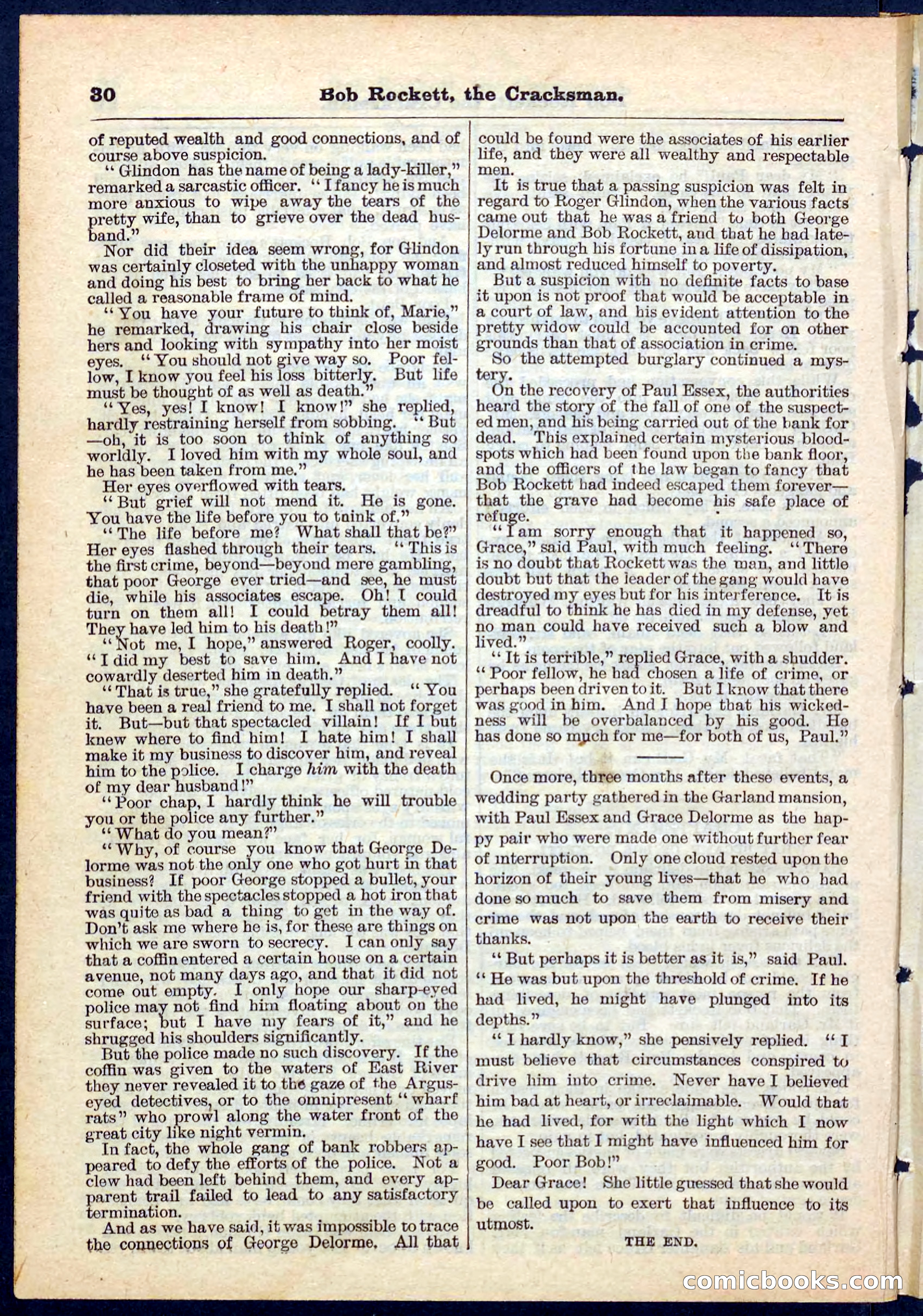 Beadle's Pocket Library No. 161 — page 30 of 32