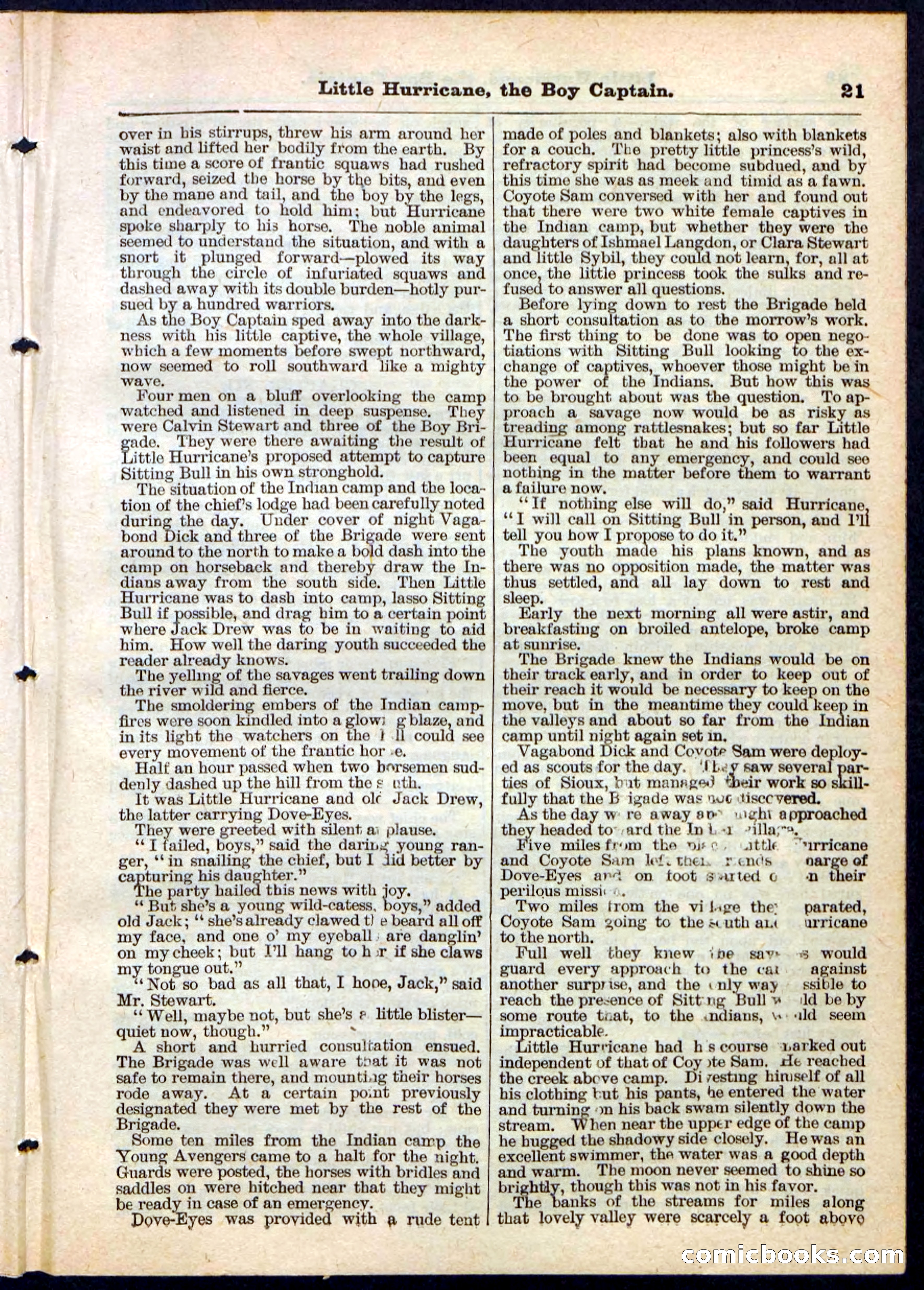 Beadle's Pocket Library, No. 162 — page 21 of 32