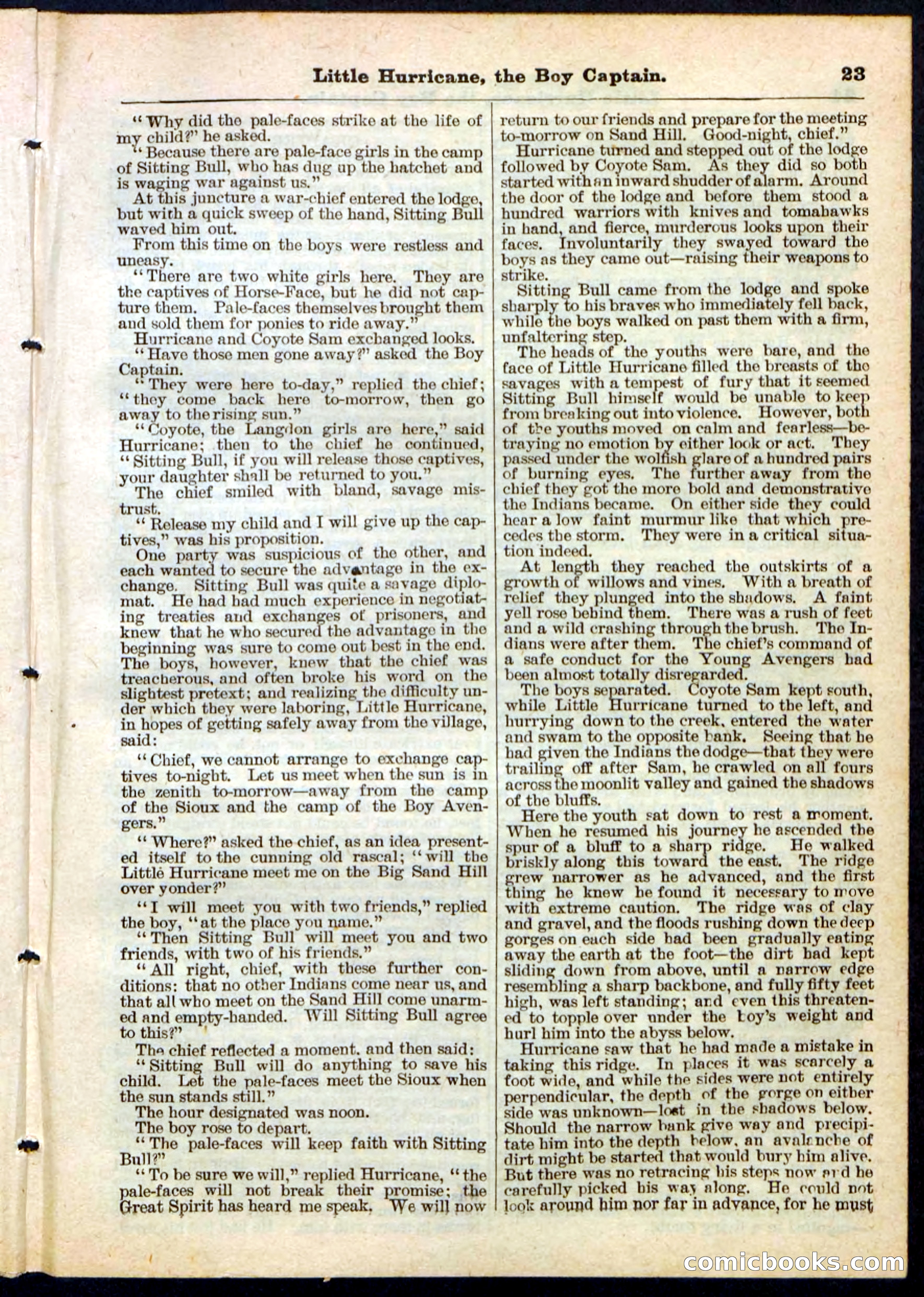 Beadle's Pocket Library, No. 162 — page 23 of 32