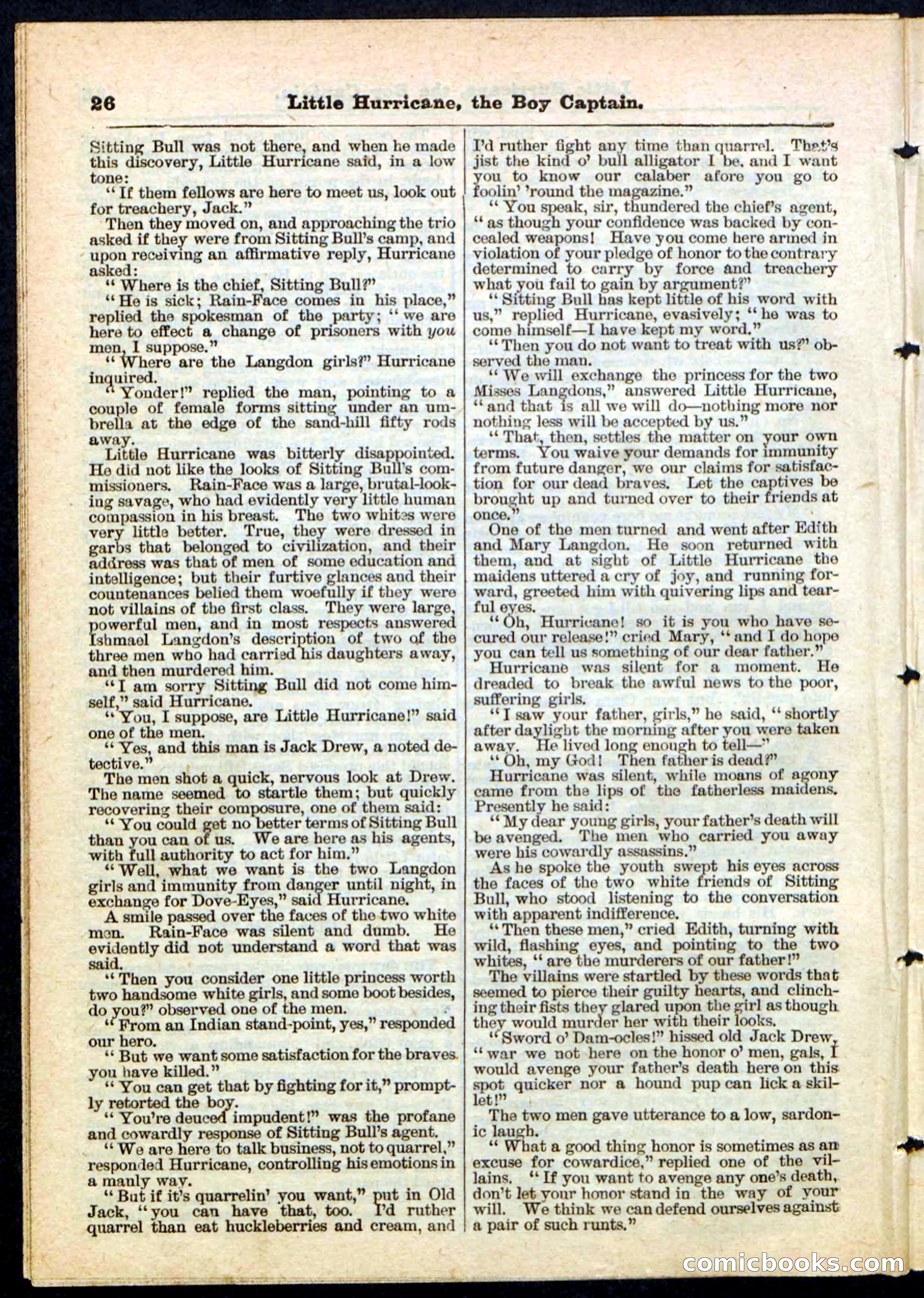 Beadle's Pocket Library, No. 162 — page 26 of 32