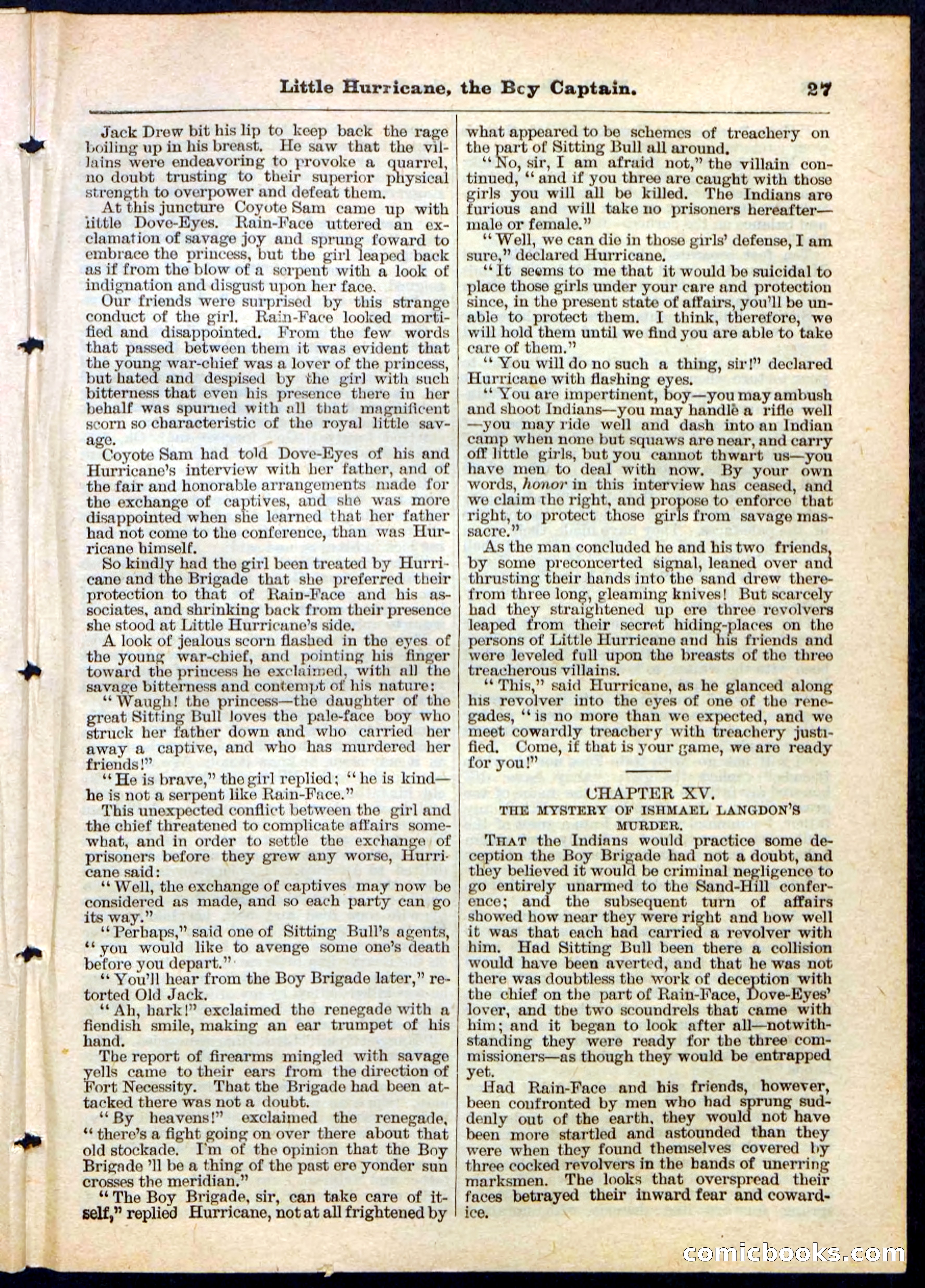 Beadle's Pocket Library, No. 162 — page 27 of 32