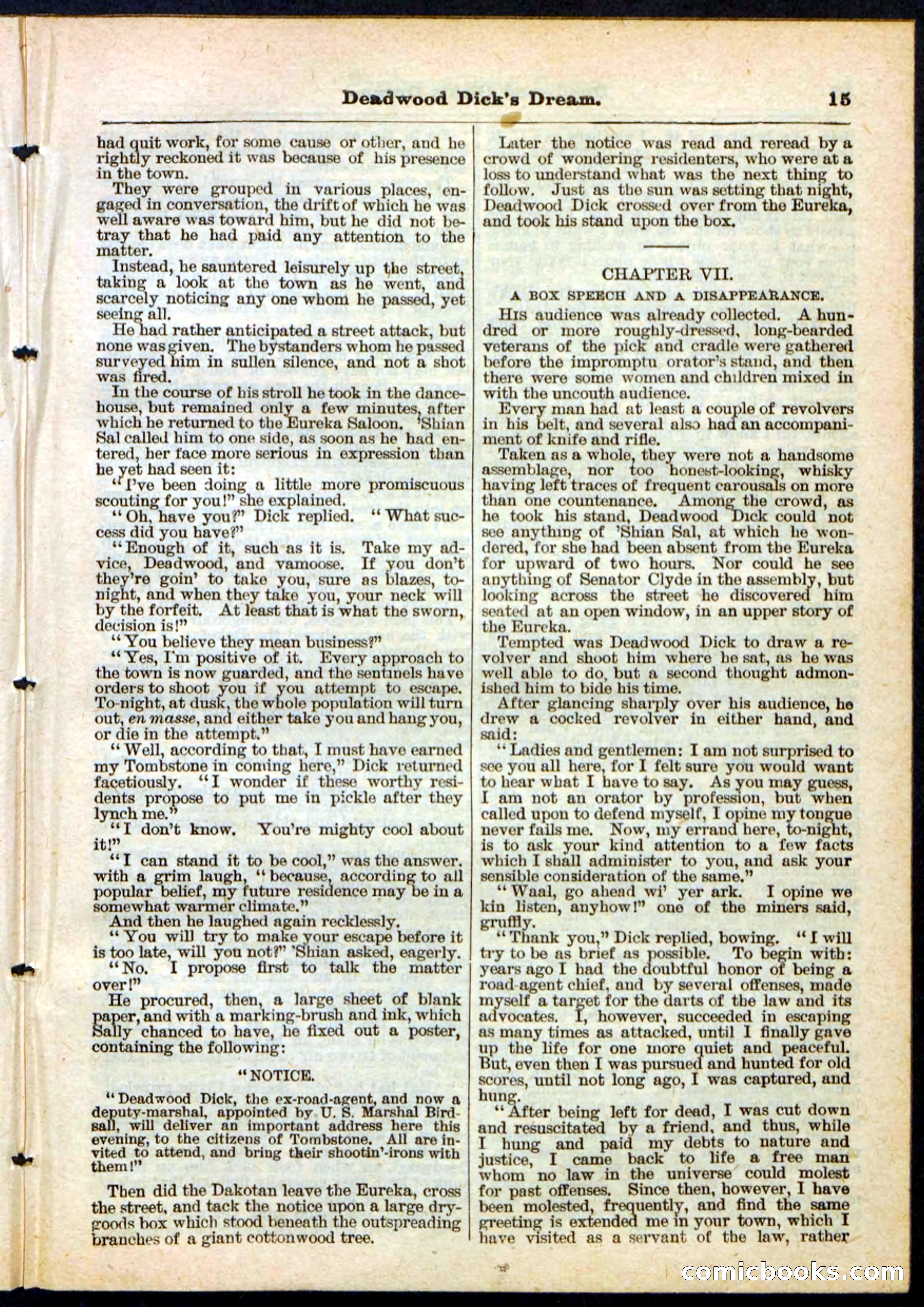 Beadle's Pocket Library No. 163 — page 15 of 32