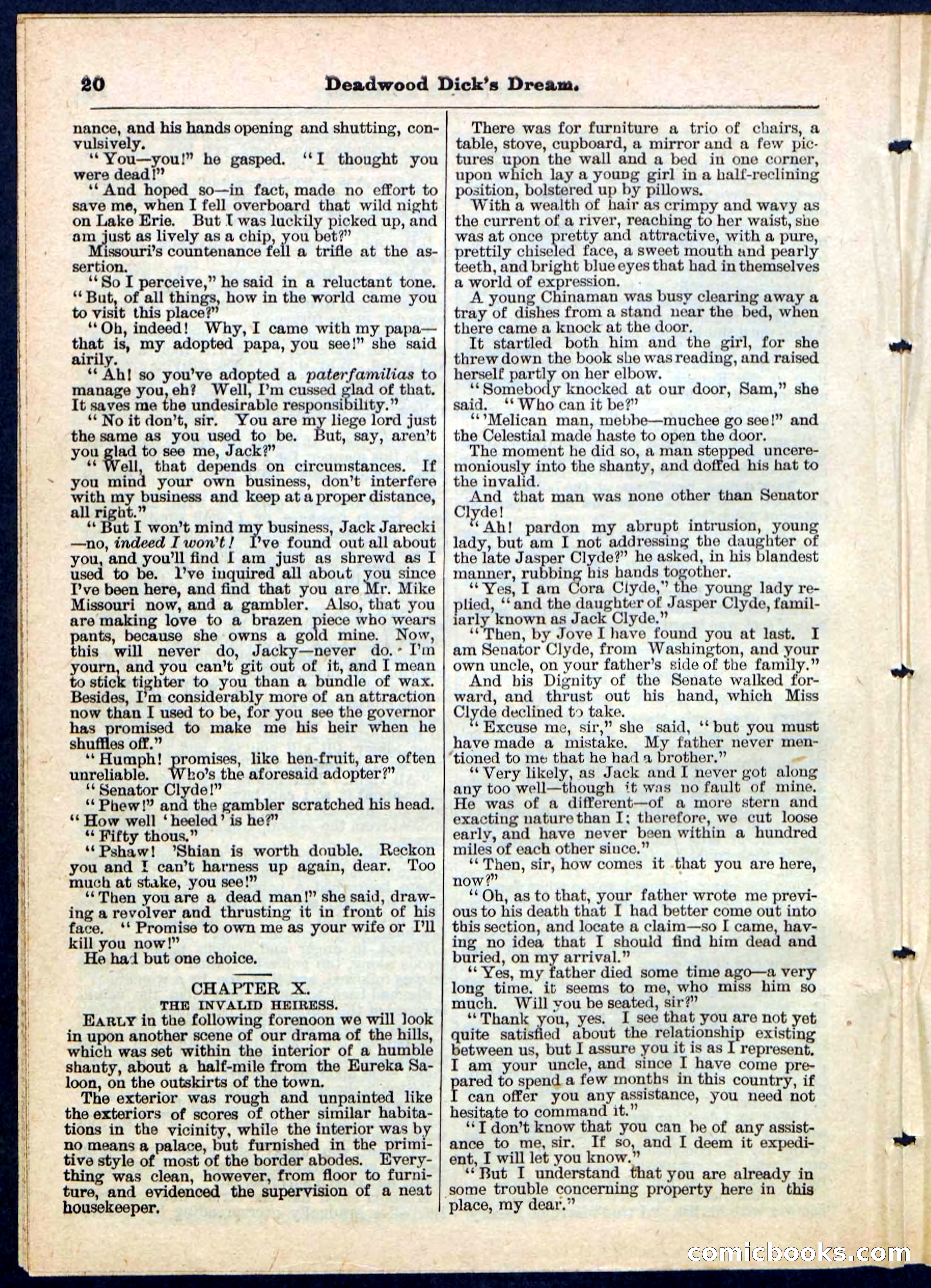 Beadle's Pocket Library No. 163 — page 20 of 32