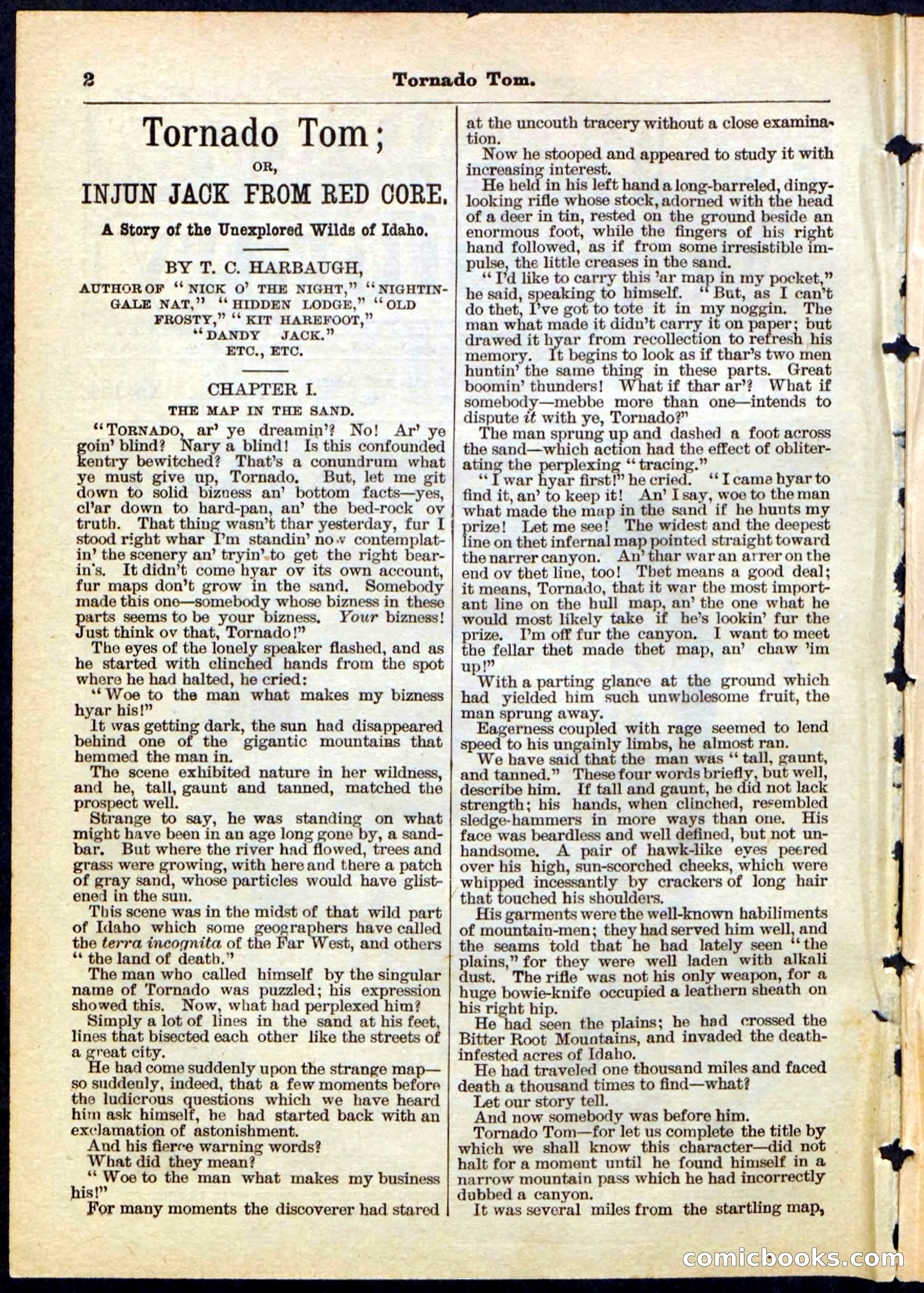 Beadle's Pocket Library No. 164 — page 2 of 32