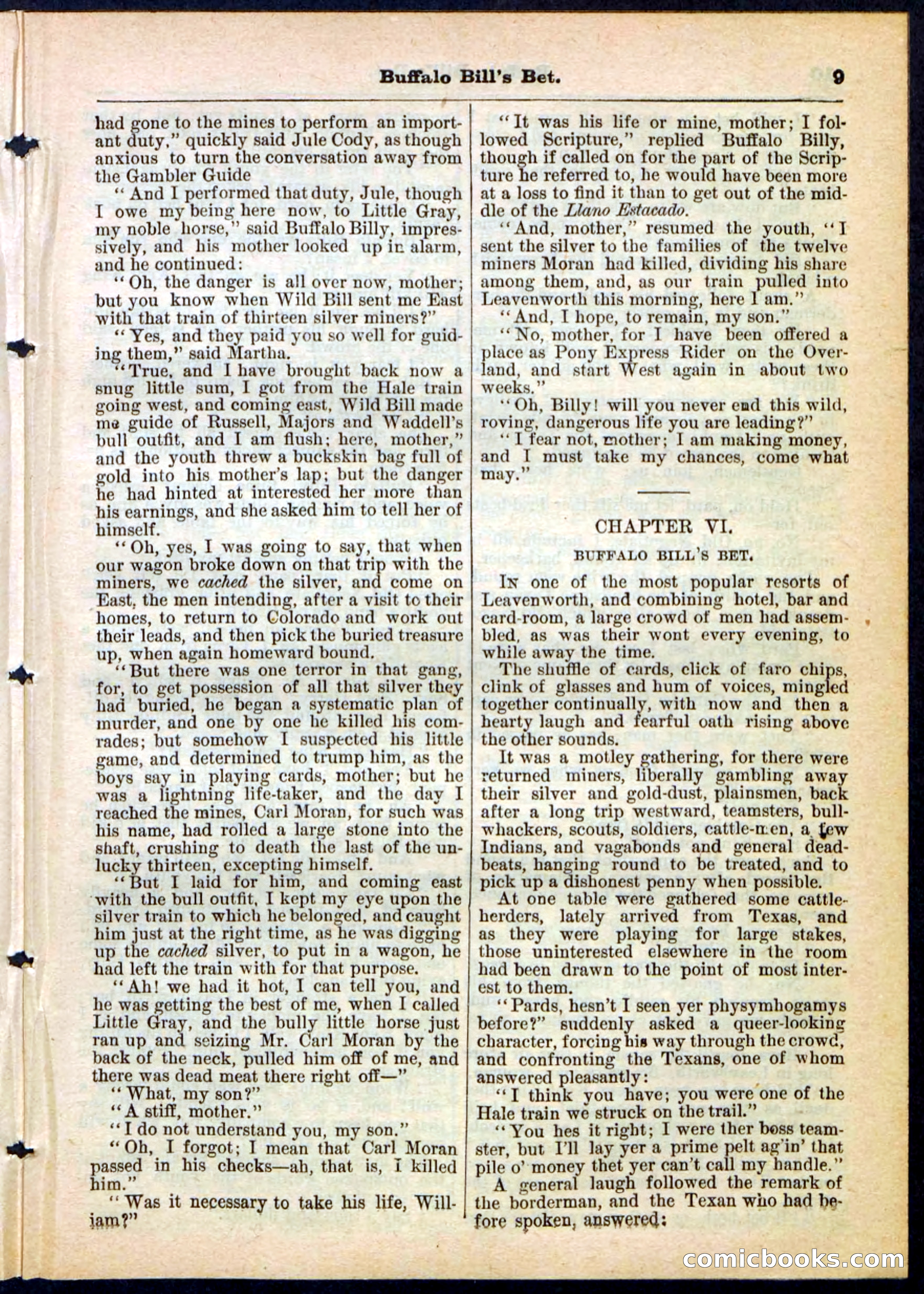 Beadle's Pocket Library No. 165 — page 9 of 32