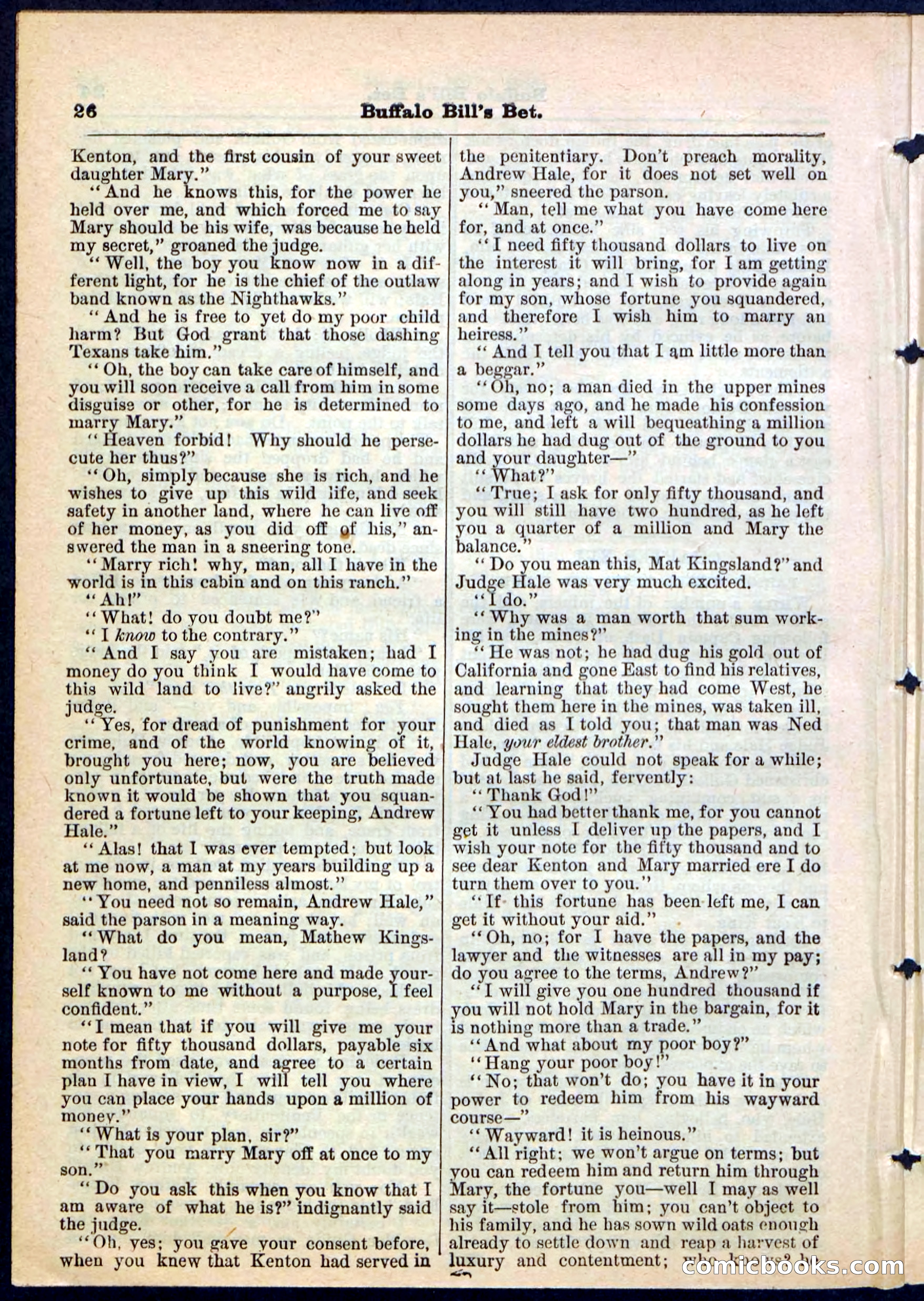 Beadle's Pocket Library No. 165 — page 26 of 32