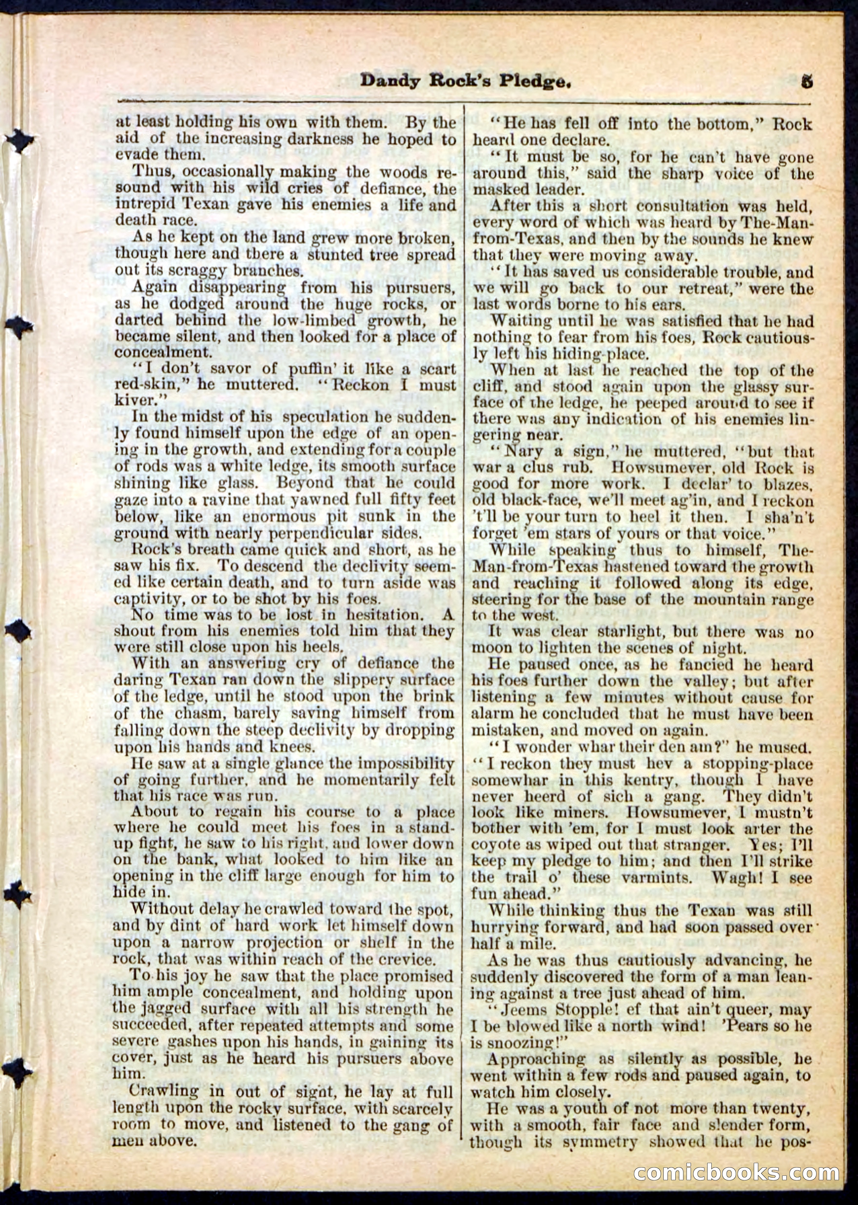 Beadle's Pocket Library No. 167 — page 5 of 32