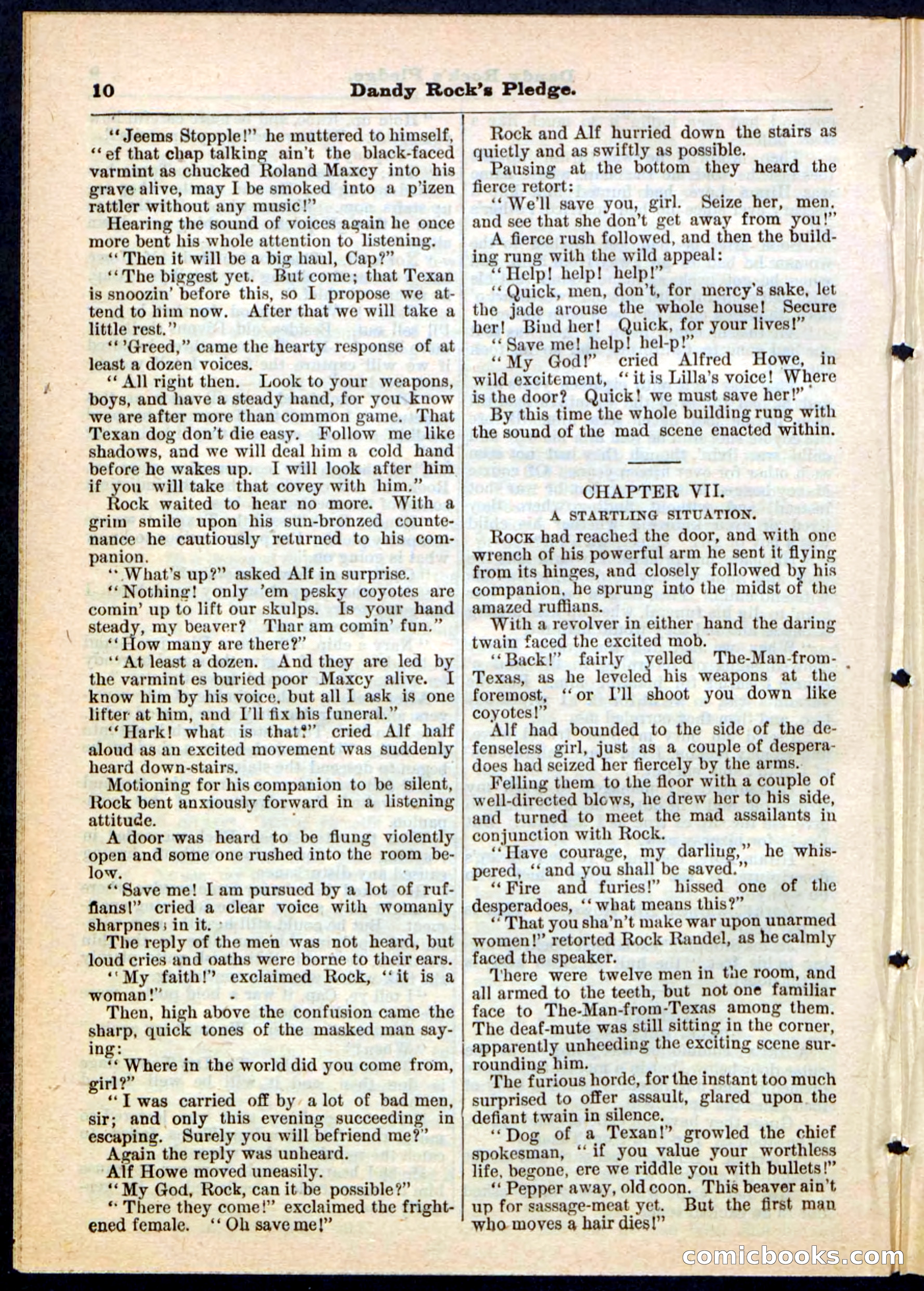 Beadle's Pocket Library No. 167 — page 10 of 32