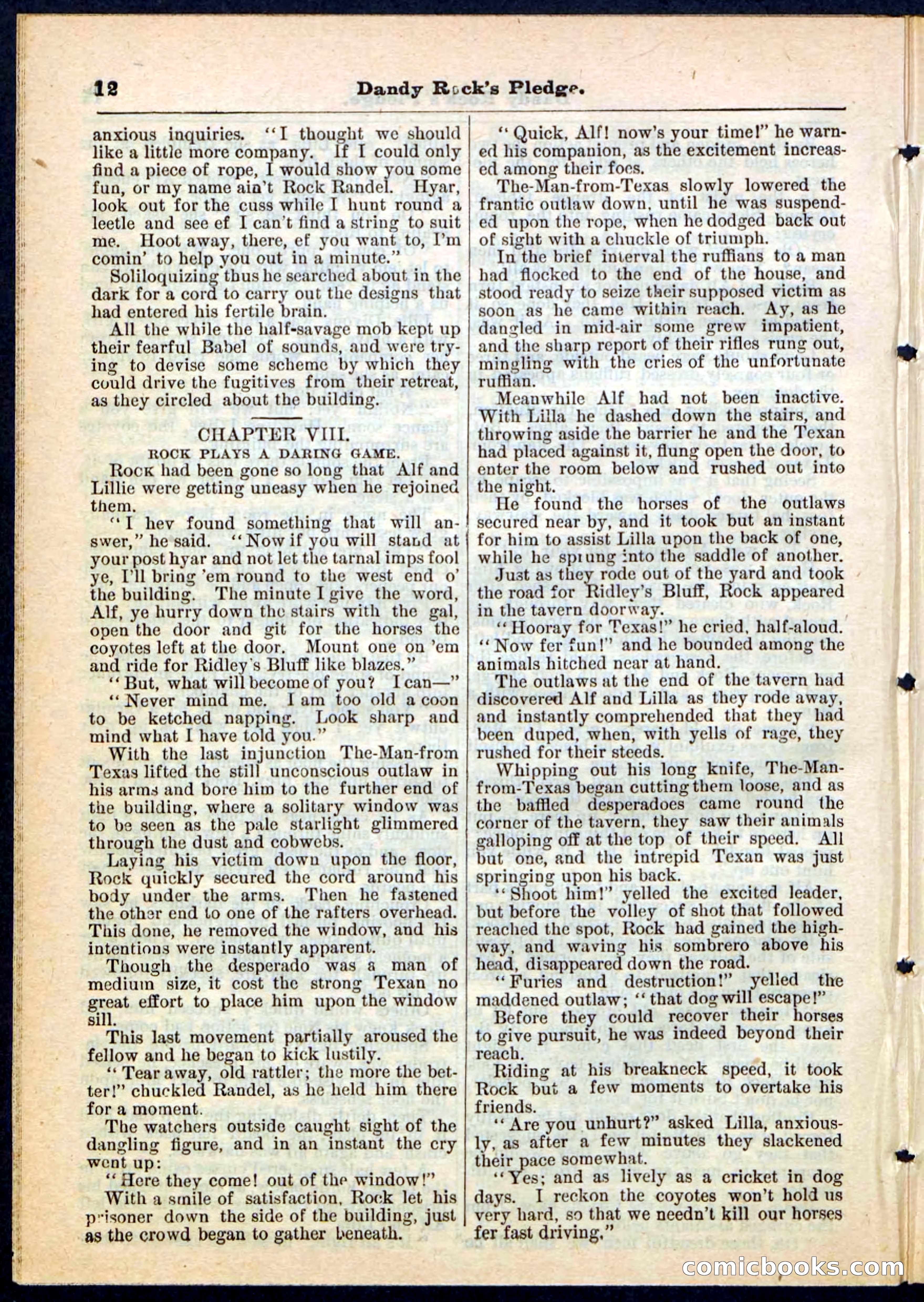 Beadle's Pocket Library No. 167 — page 12 of 32