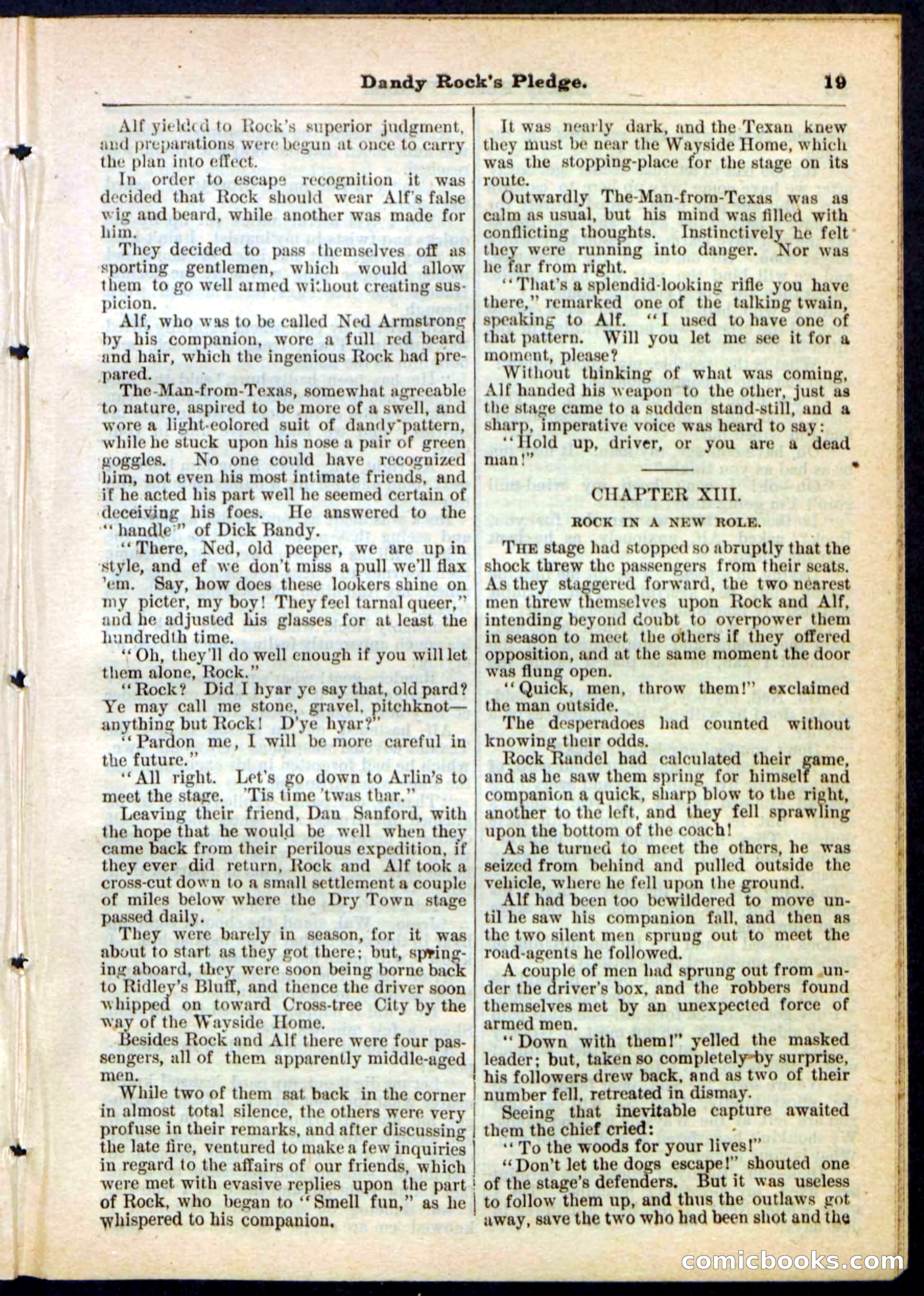 Beadle's Pocket Library No. 167 — page 19 of 32
