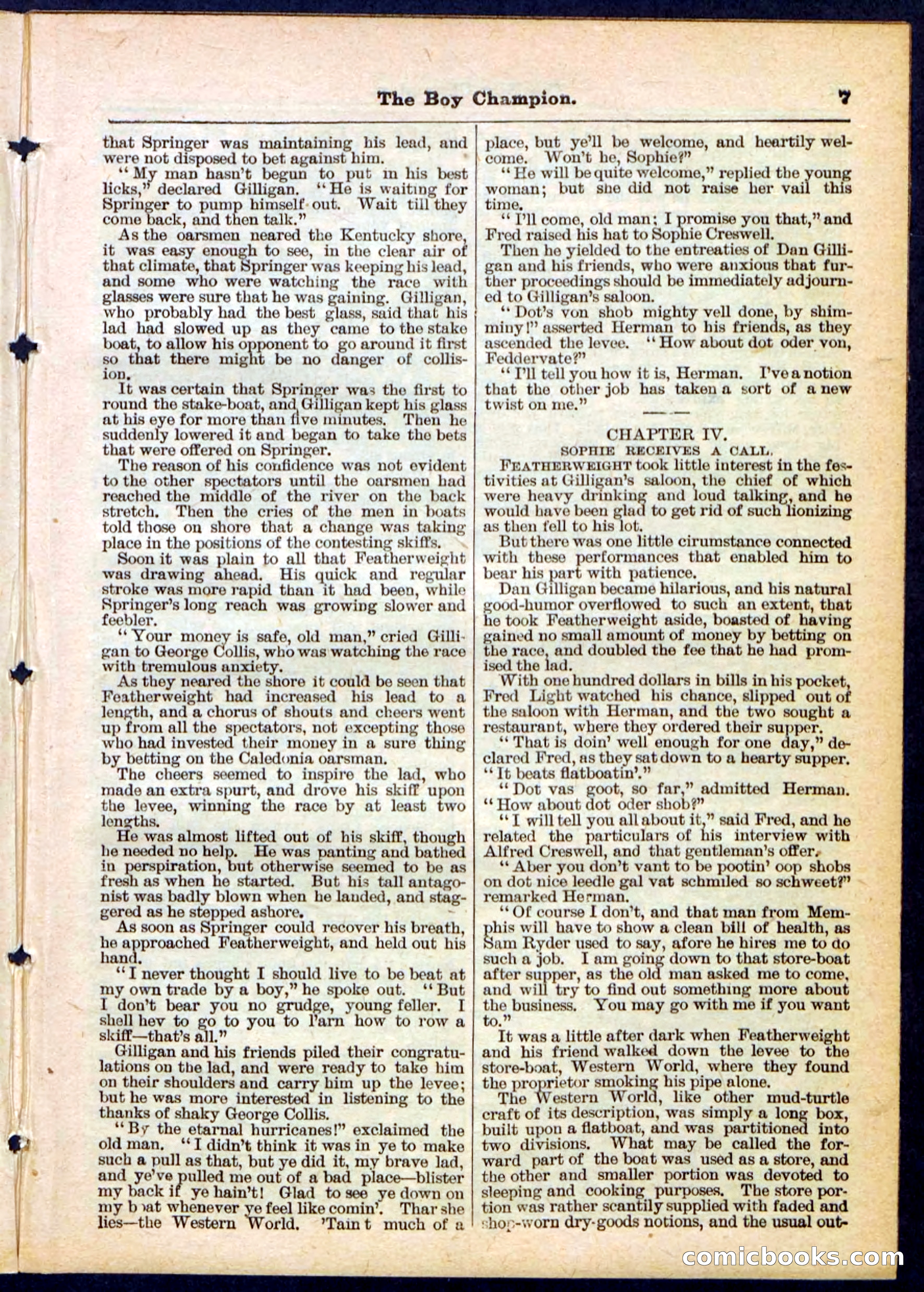 Beadle's Pocket Library No. 169 — page 7 of 32