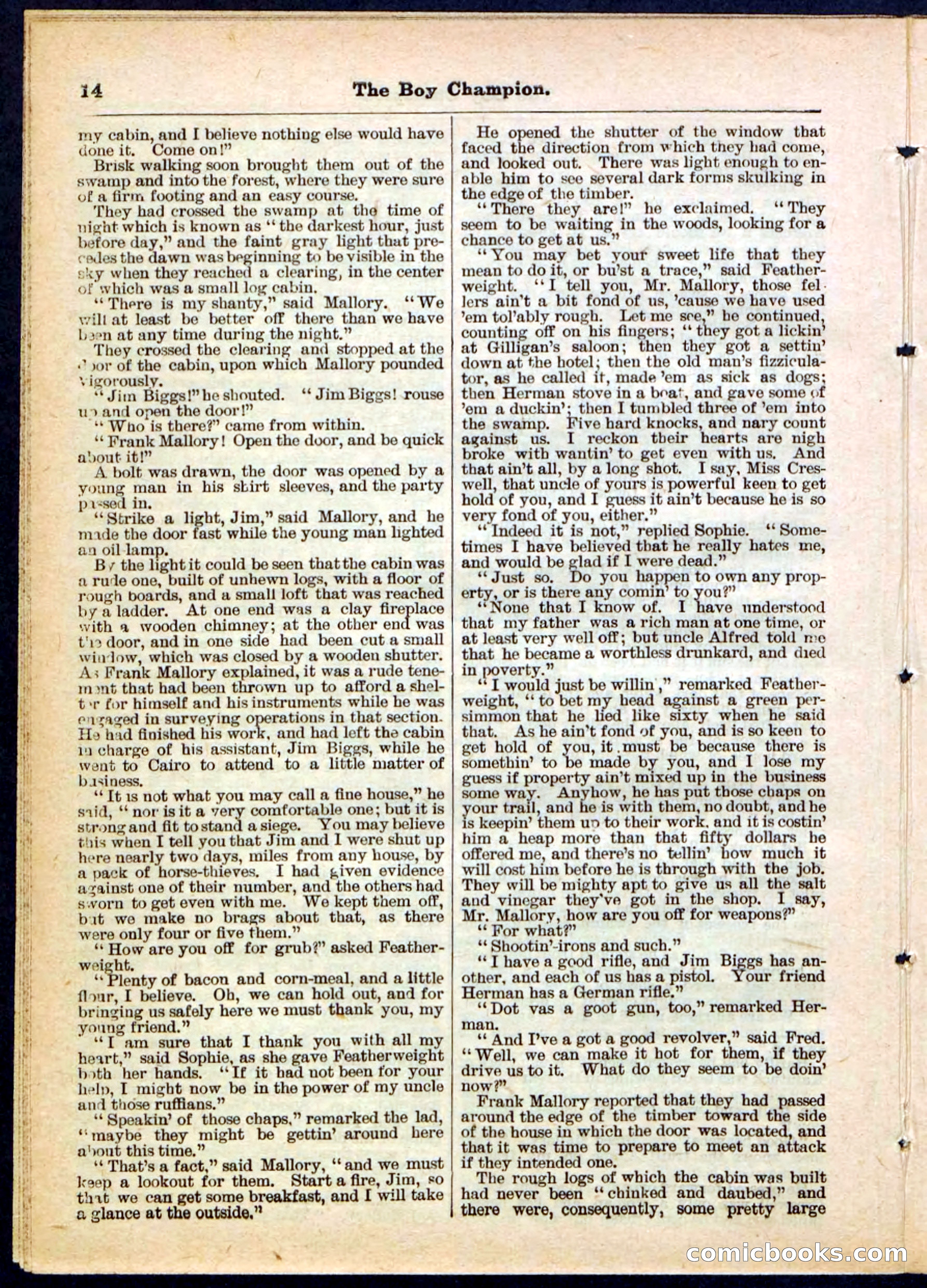 Beadle's Pocket Library No. 169 — page 14 of 32