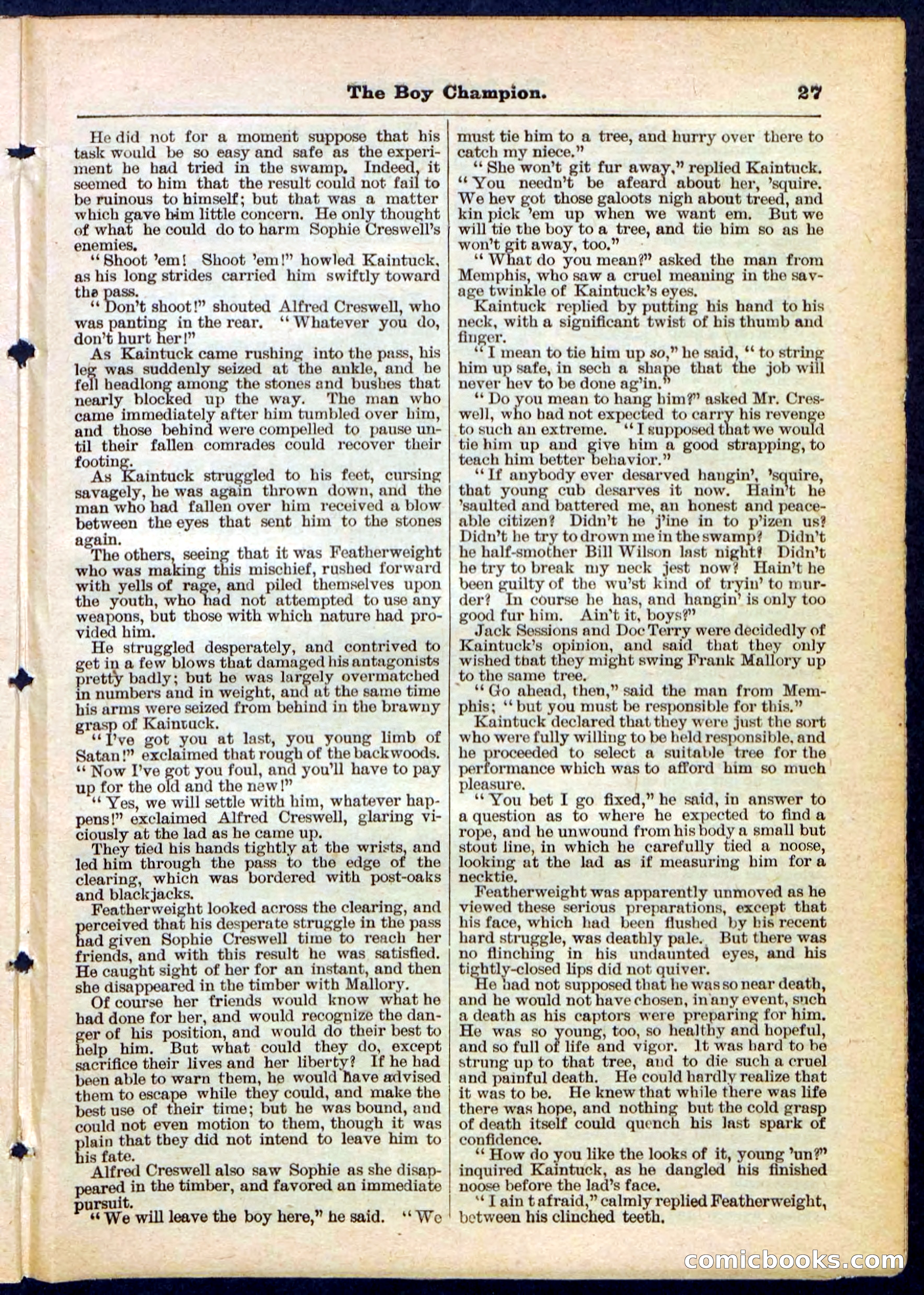 Beadle's Pocket Library No. 169 — page 27 of 32