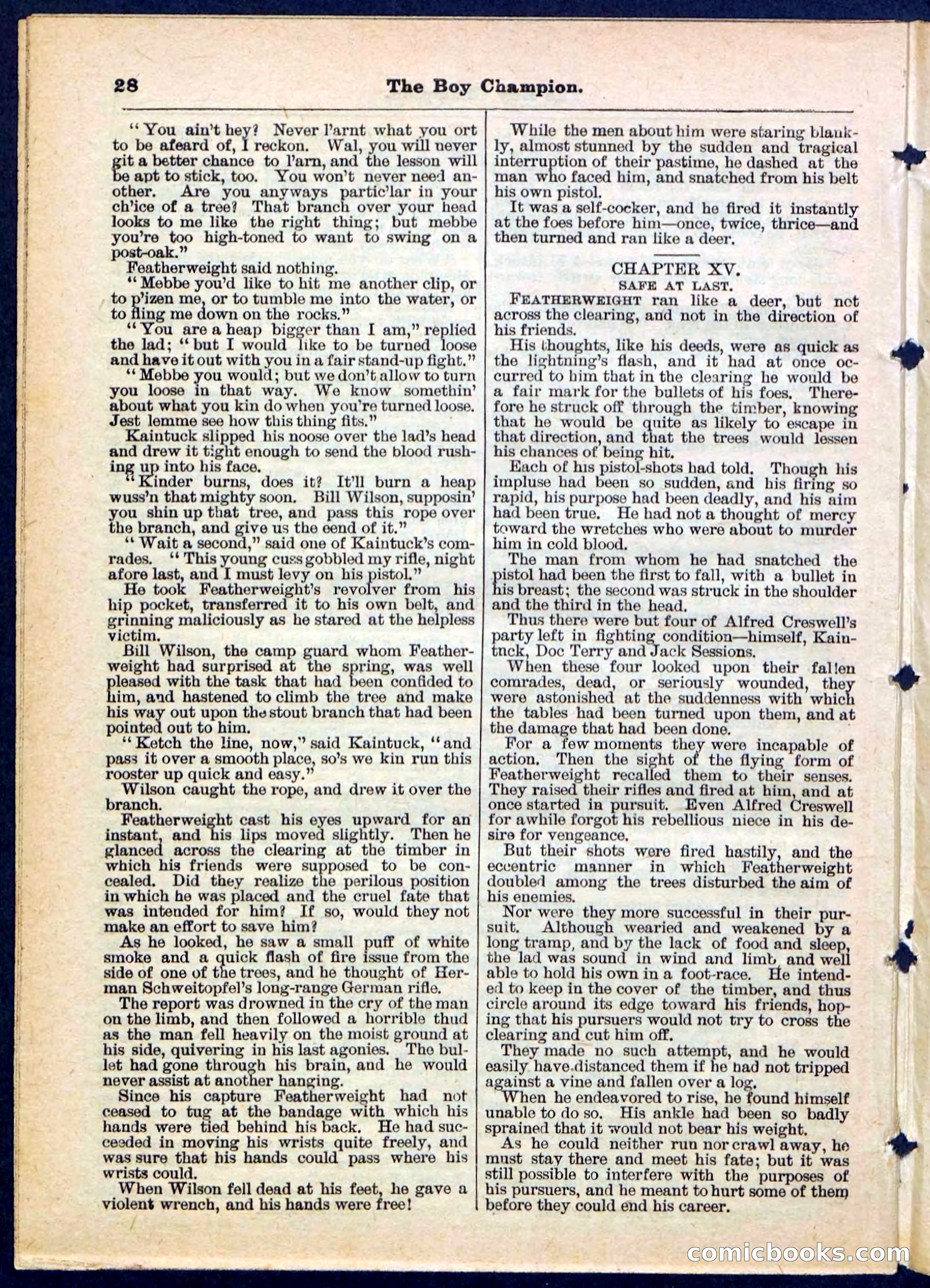 Beadle's Pocket Library No. 169 — page 28 of 32