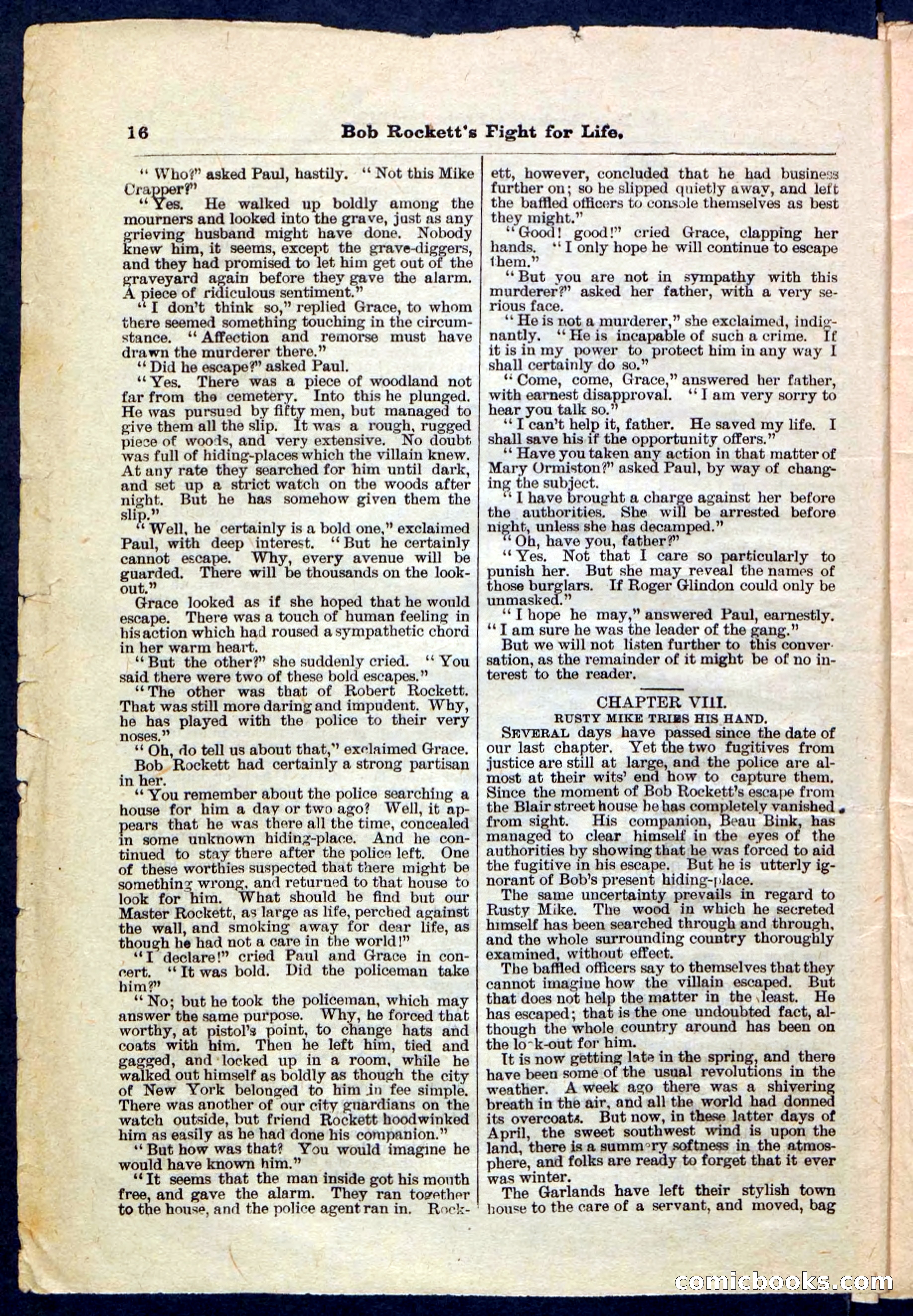 Beadle's Pocket Library No. 170 — page 16 of 32