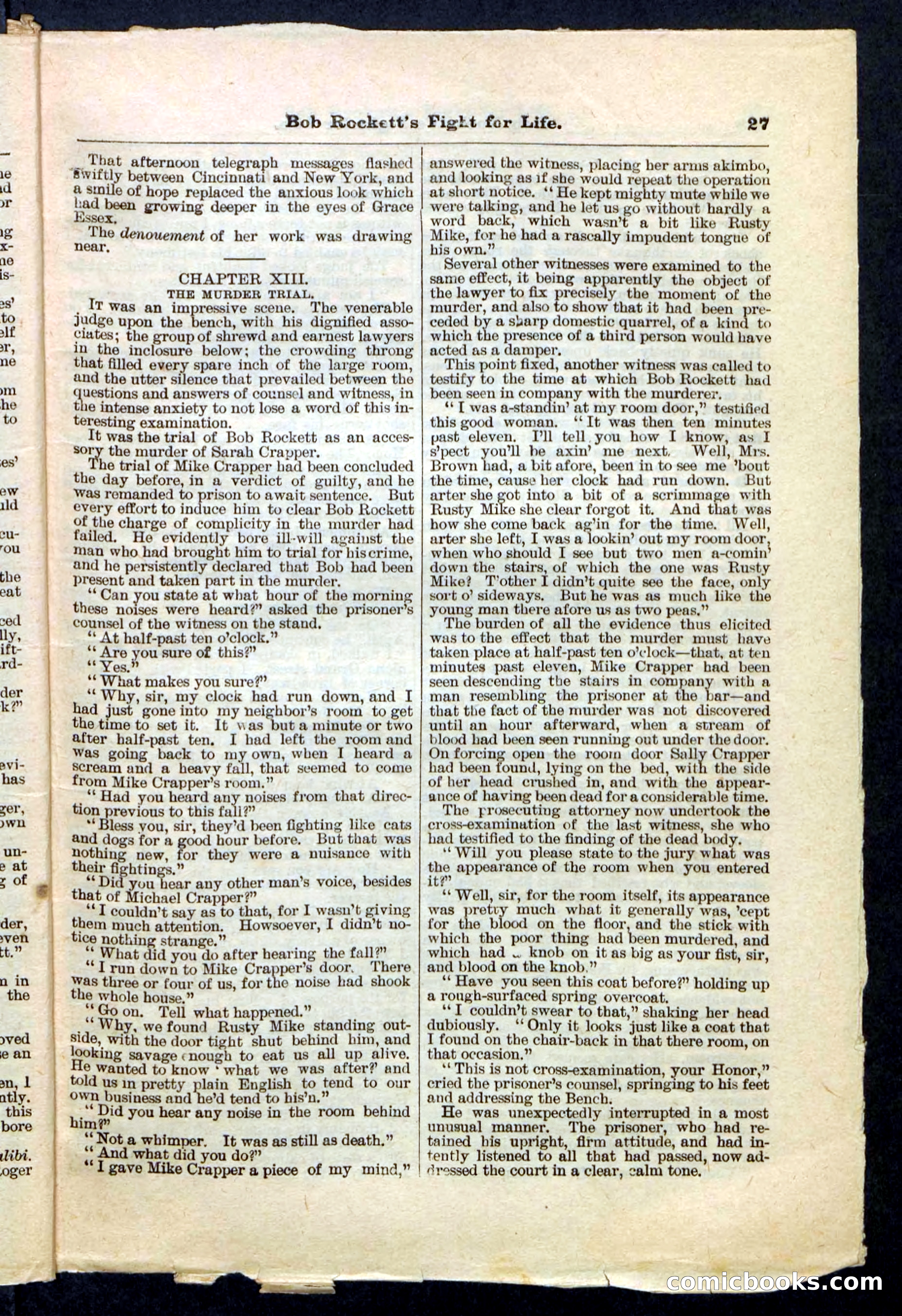 Beadle's Pocket Library No. 170 — page 27 of 32