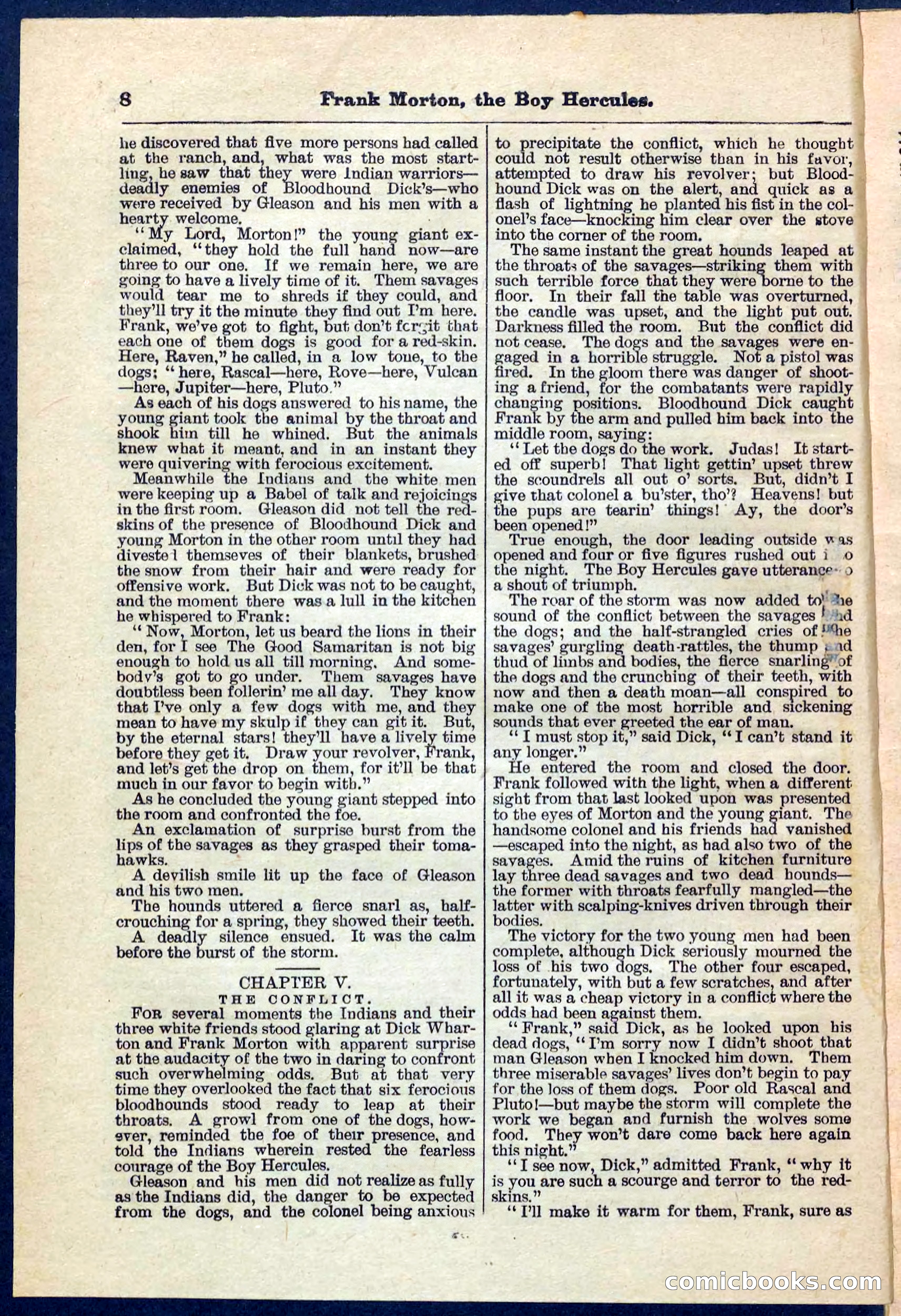 Beadle's Pocket Library No. 171 — page 8 of 32