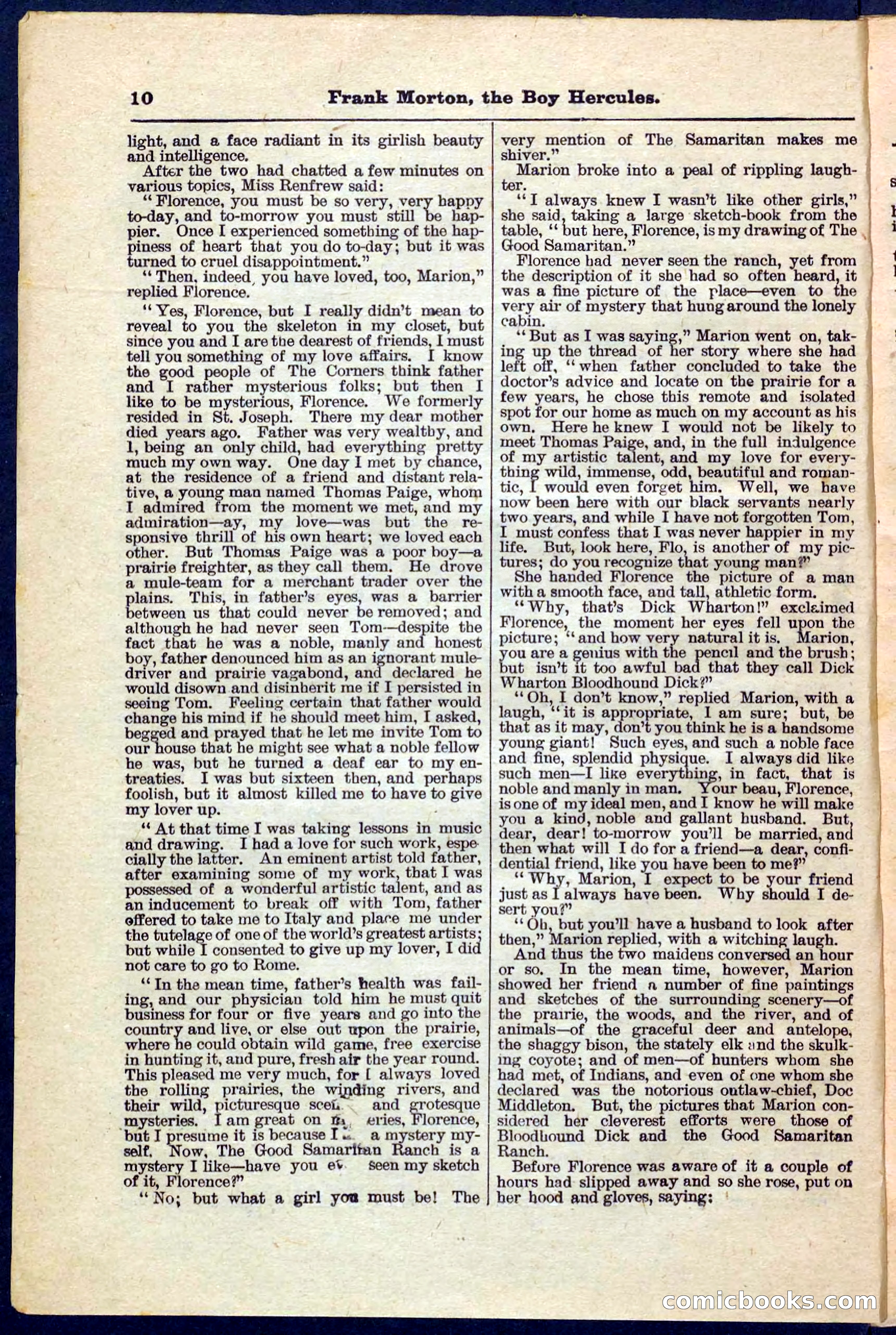 Beadle's Pocket Library No. 171 — page 10 of 32