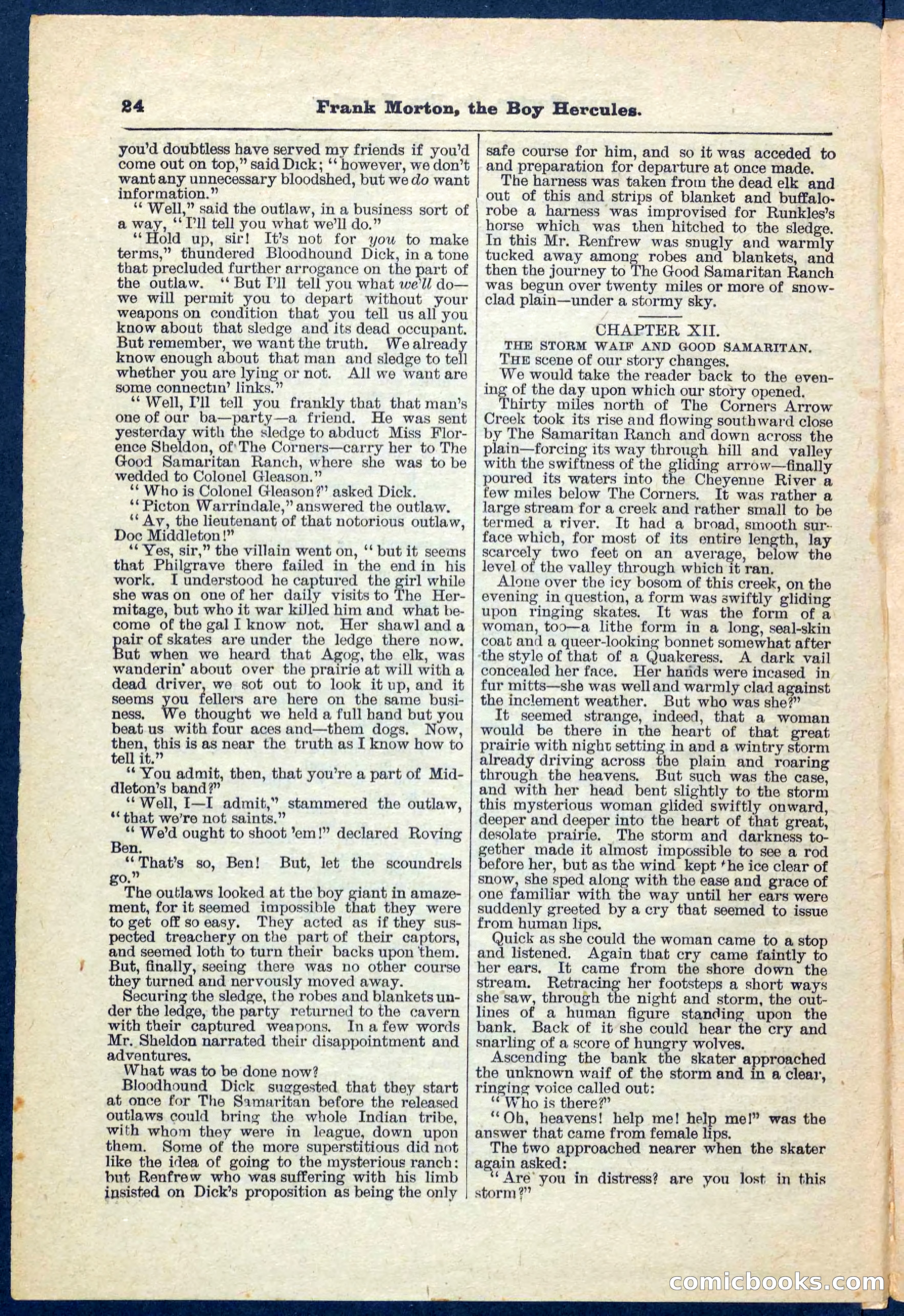 Beadle's Pocket Library No. 171 — page 24 of 32