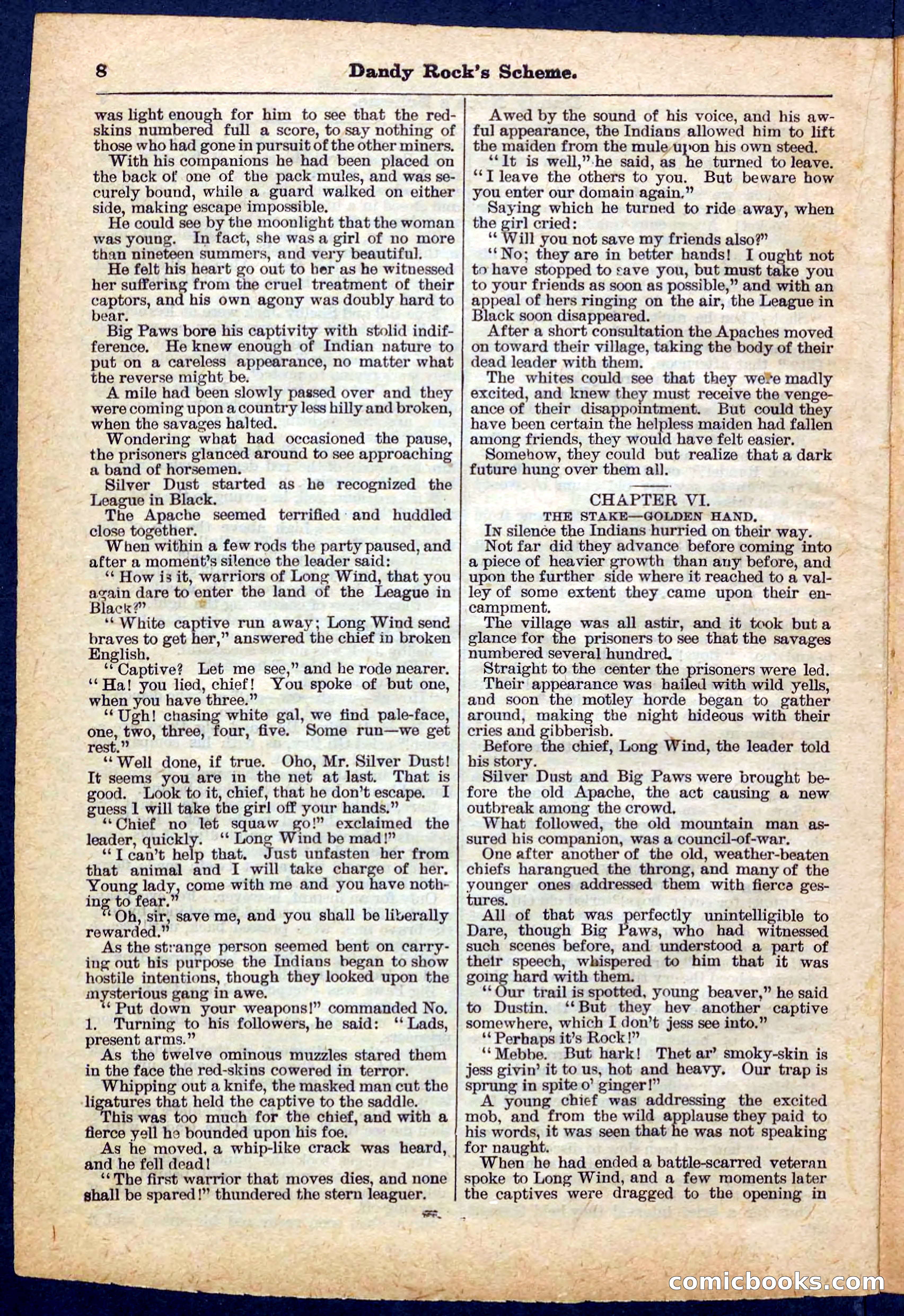Beadle's Pocket Library, No. 174 — page 8 of 32