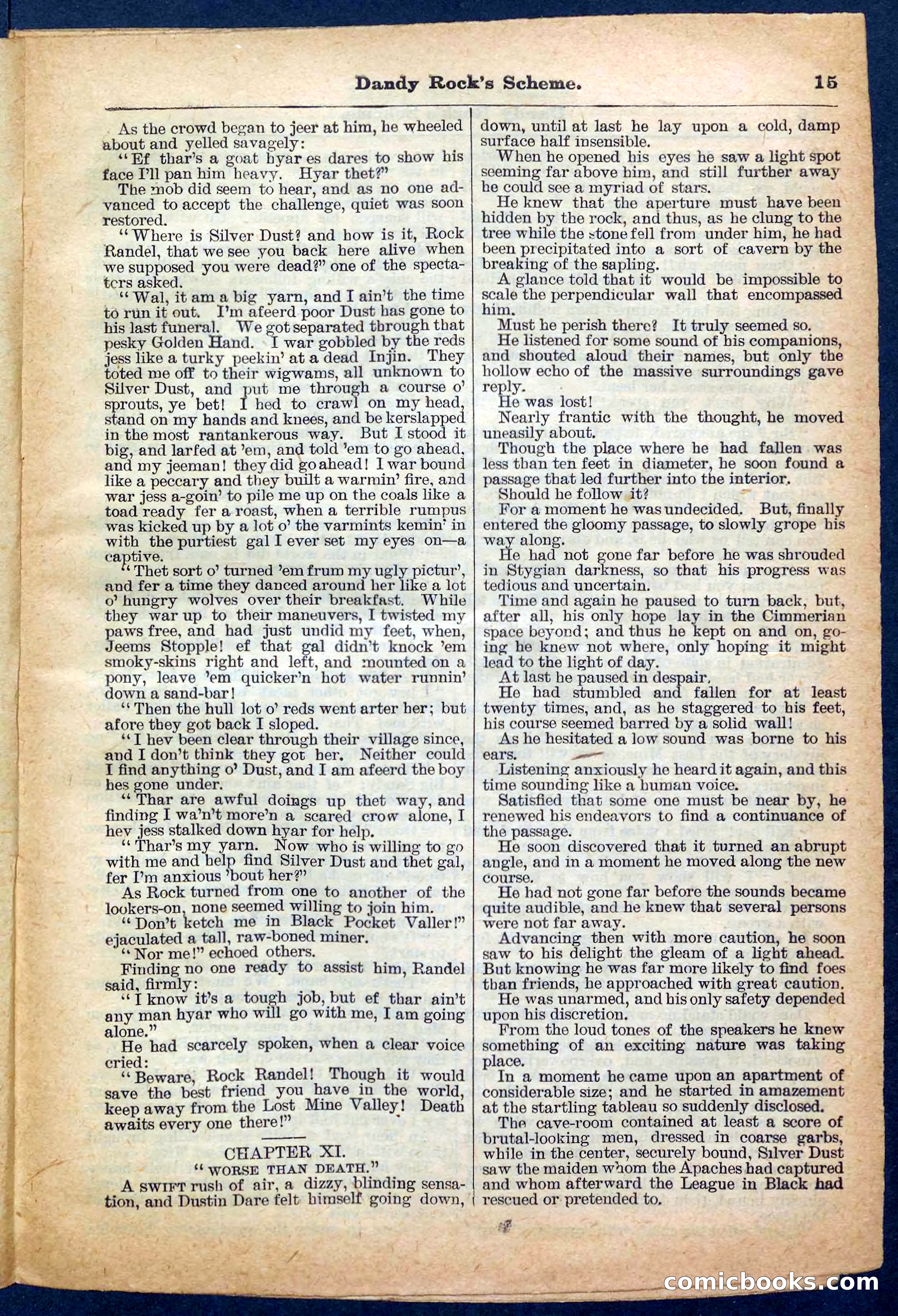 Beadle's Pocket Library, No. 174 — page 15 of 32