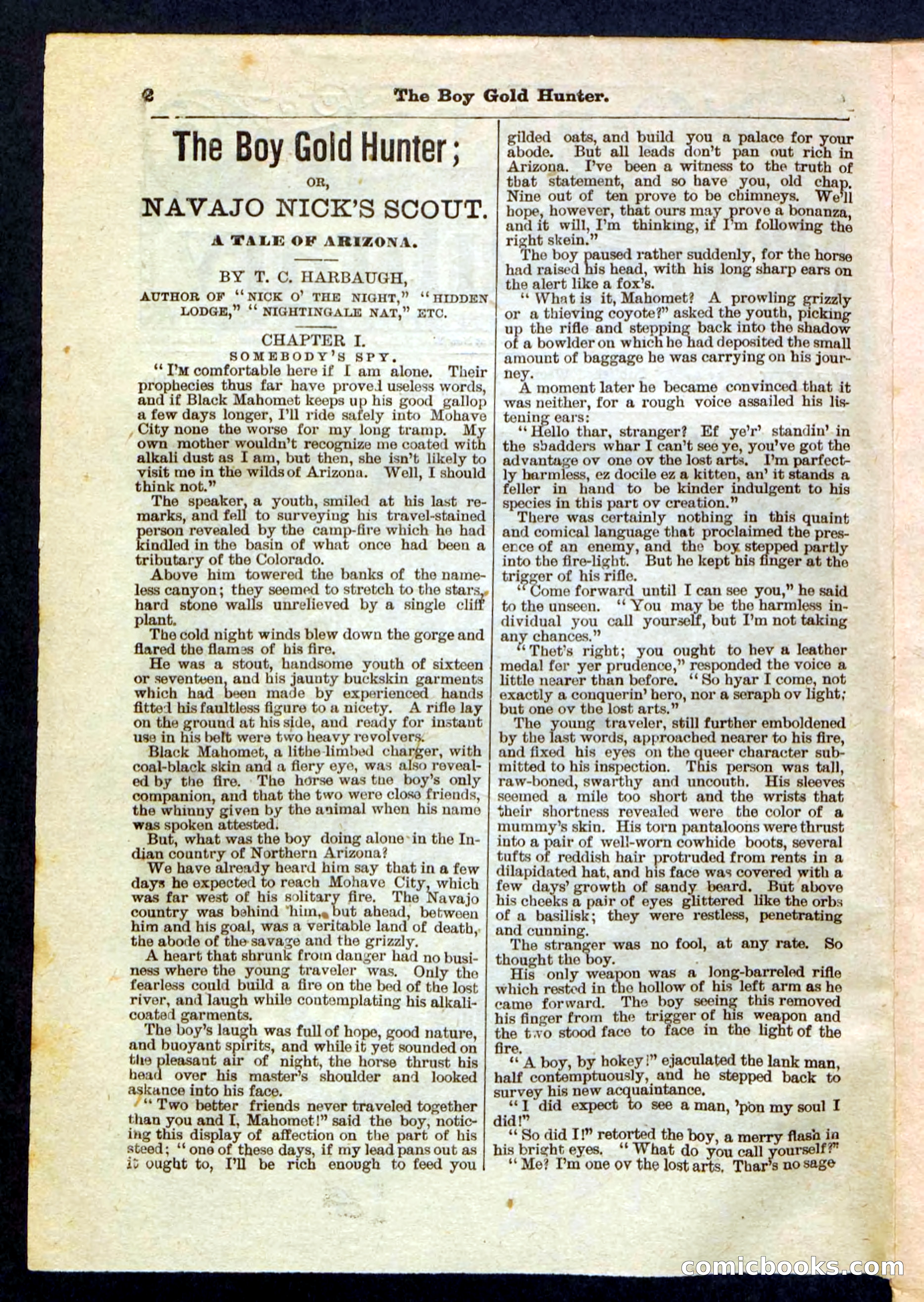 Beadle's Pocket Library No. 180 — page 2 of 32