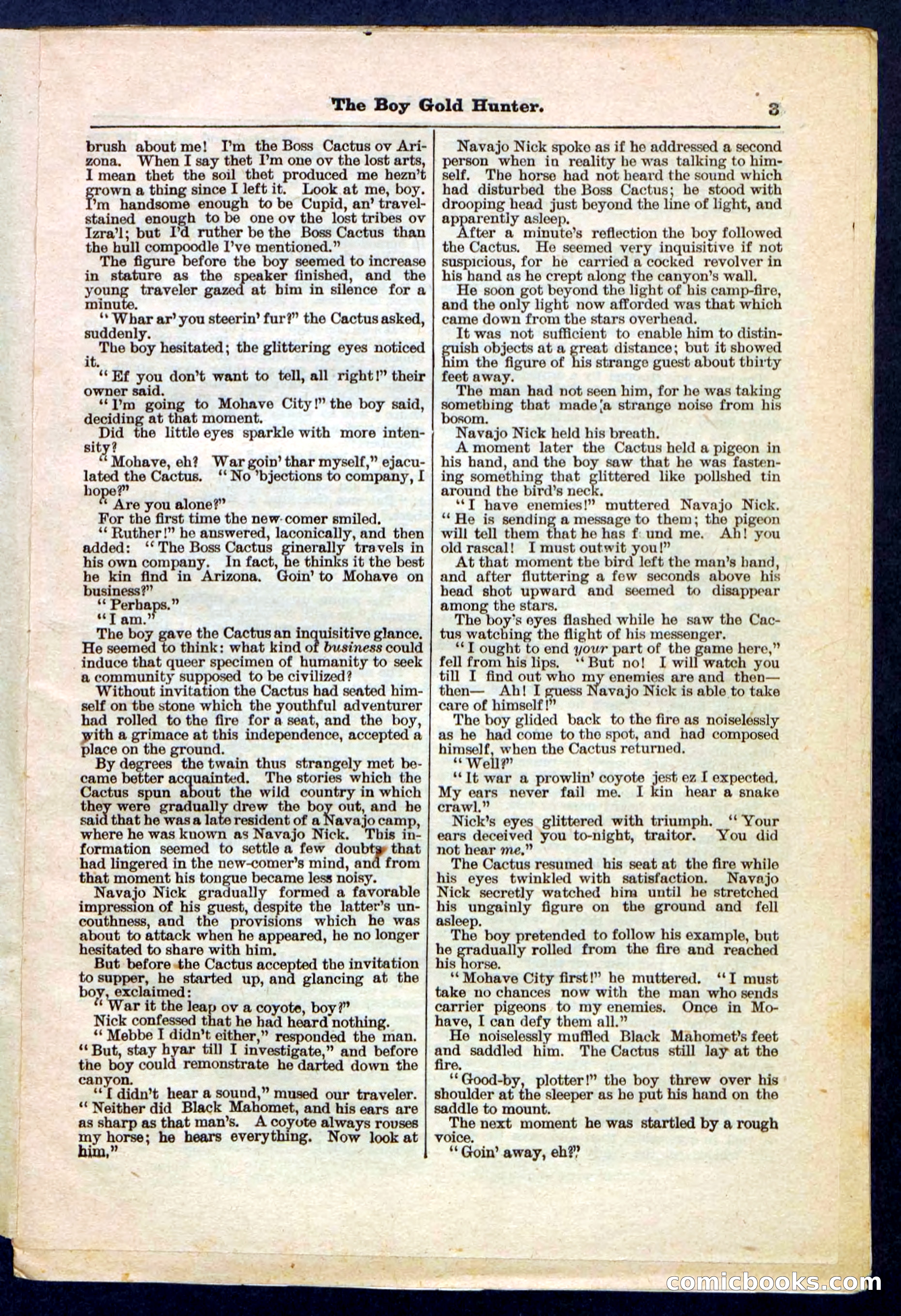 Beadle's Pocket Library No. 180 — page 3 of 32