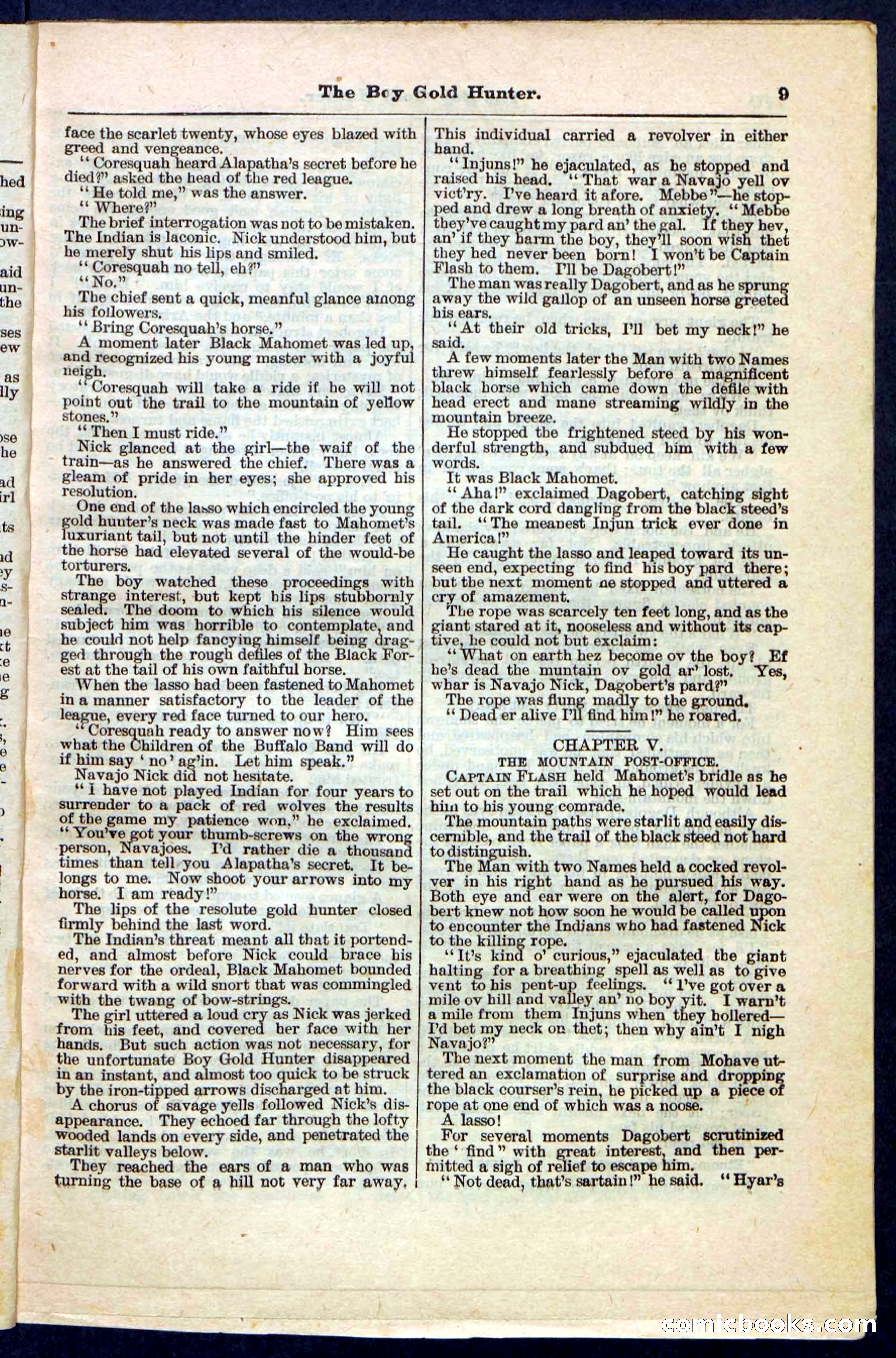 Beadle's Pocket Library No. 180 — page 9 of 32