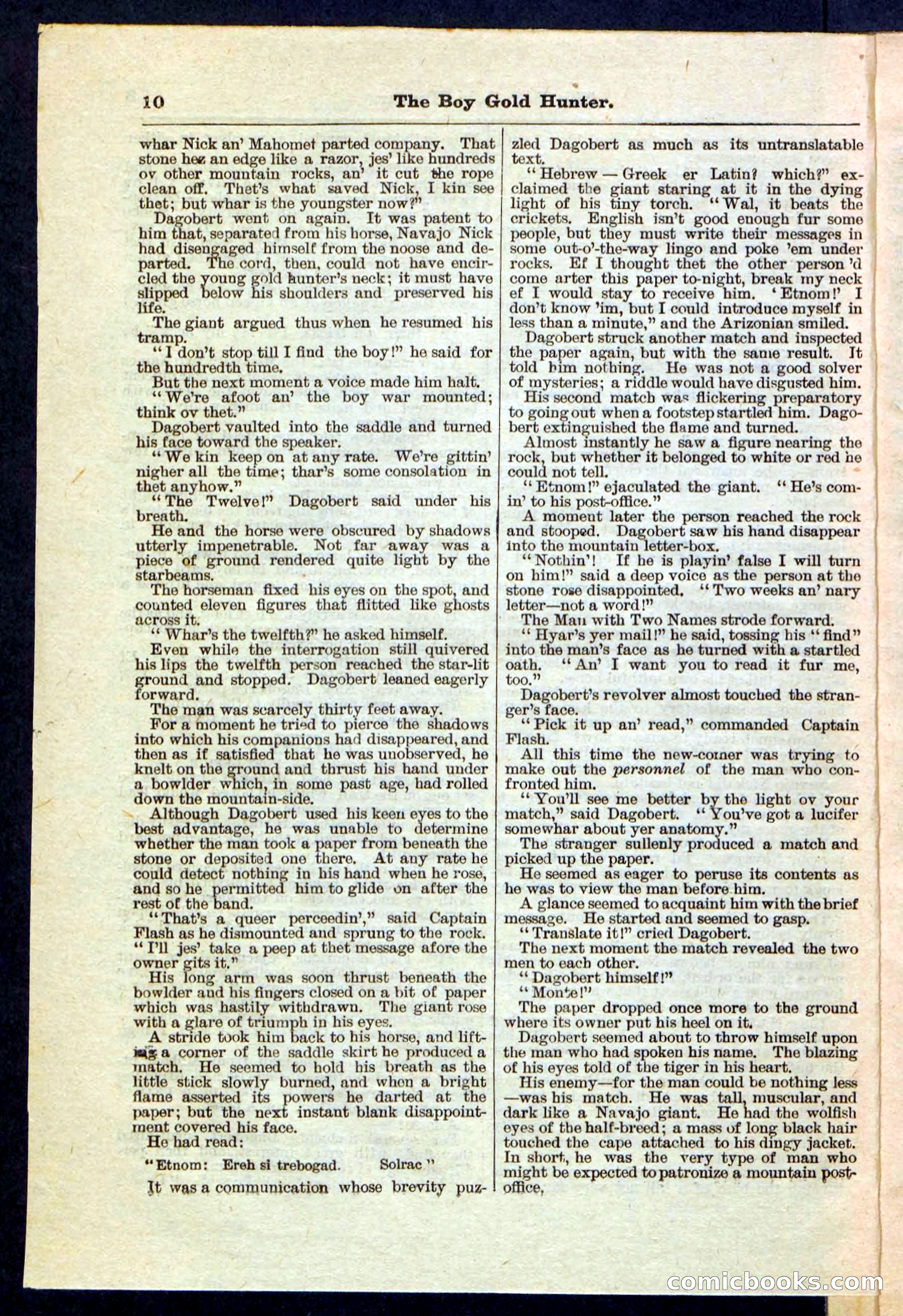 Beadle's Pocket Library No. 180 — page 10 of 32