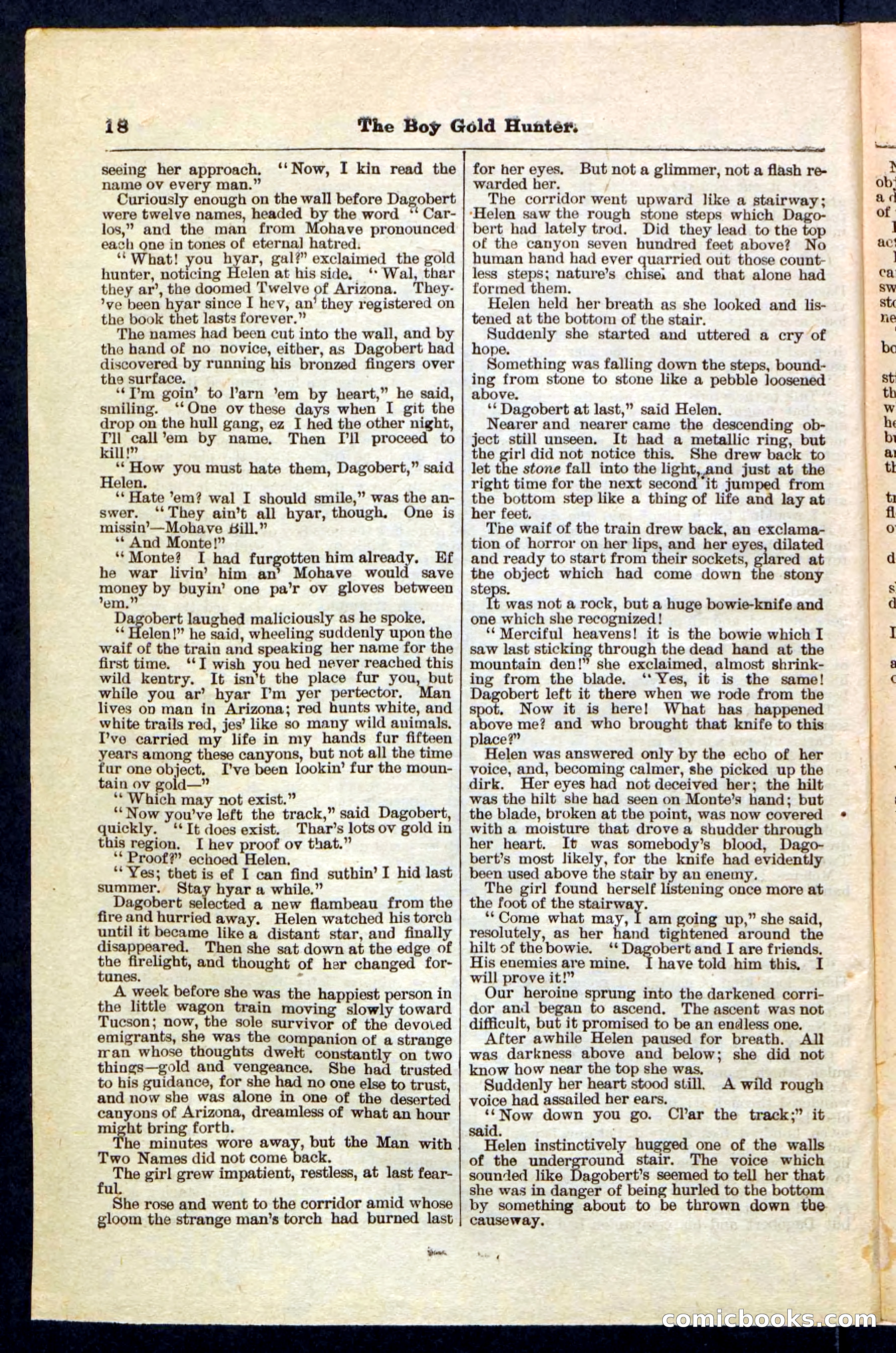 Beadle's Pocket Library No. 180 — page 18 of 32