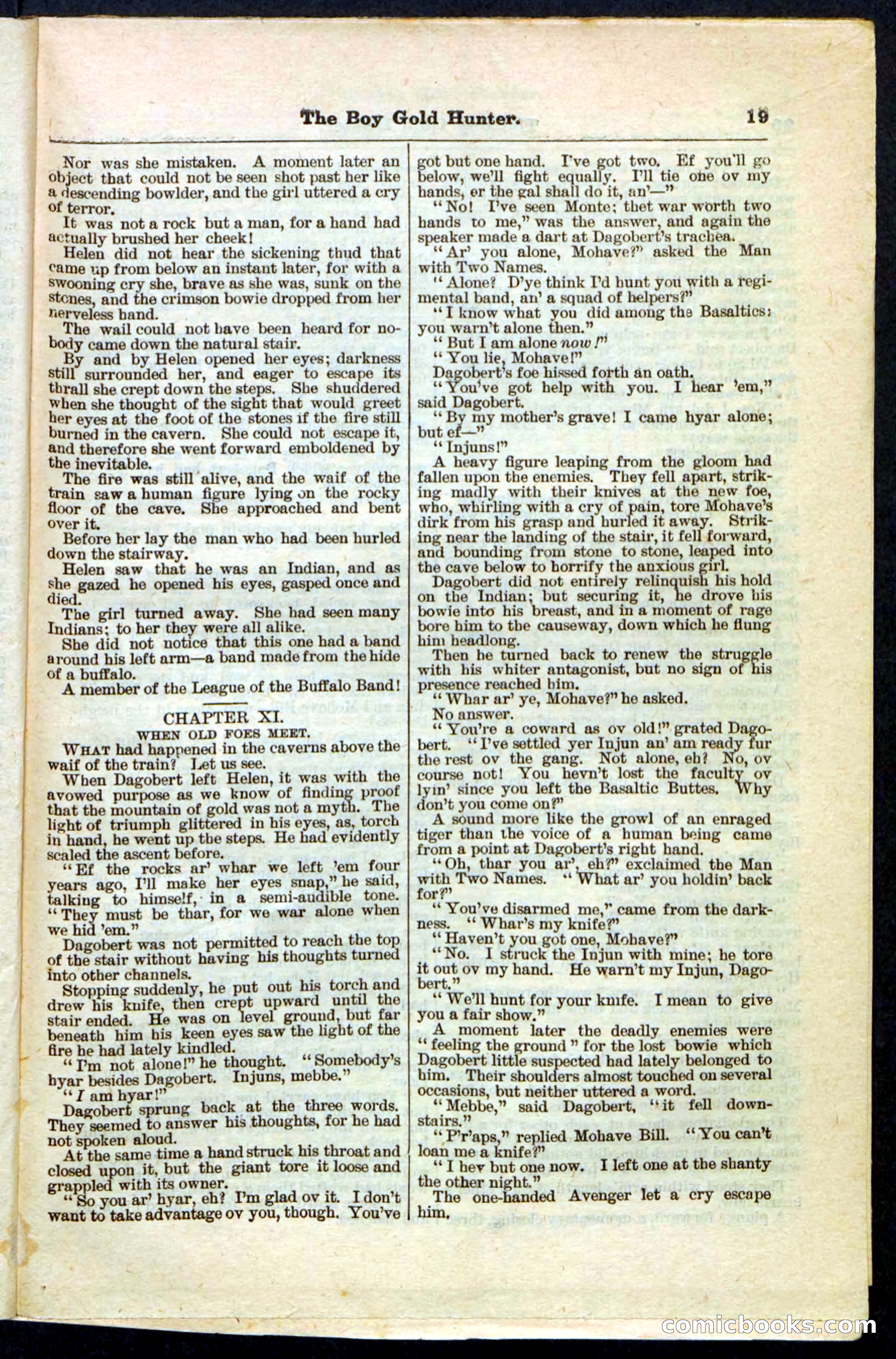 Beadle's Pocket Library No. 180 — page 19 of 32