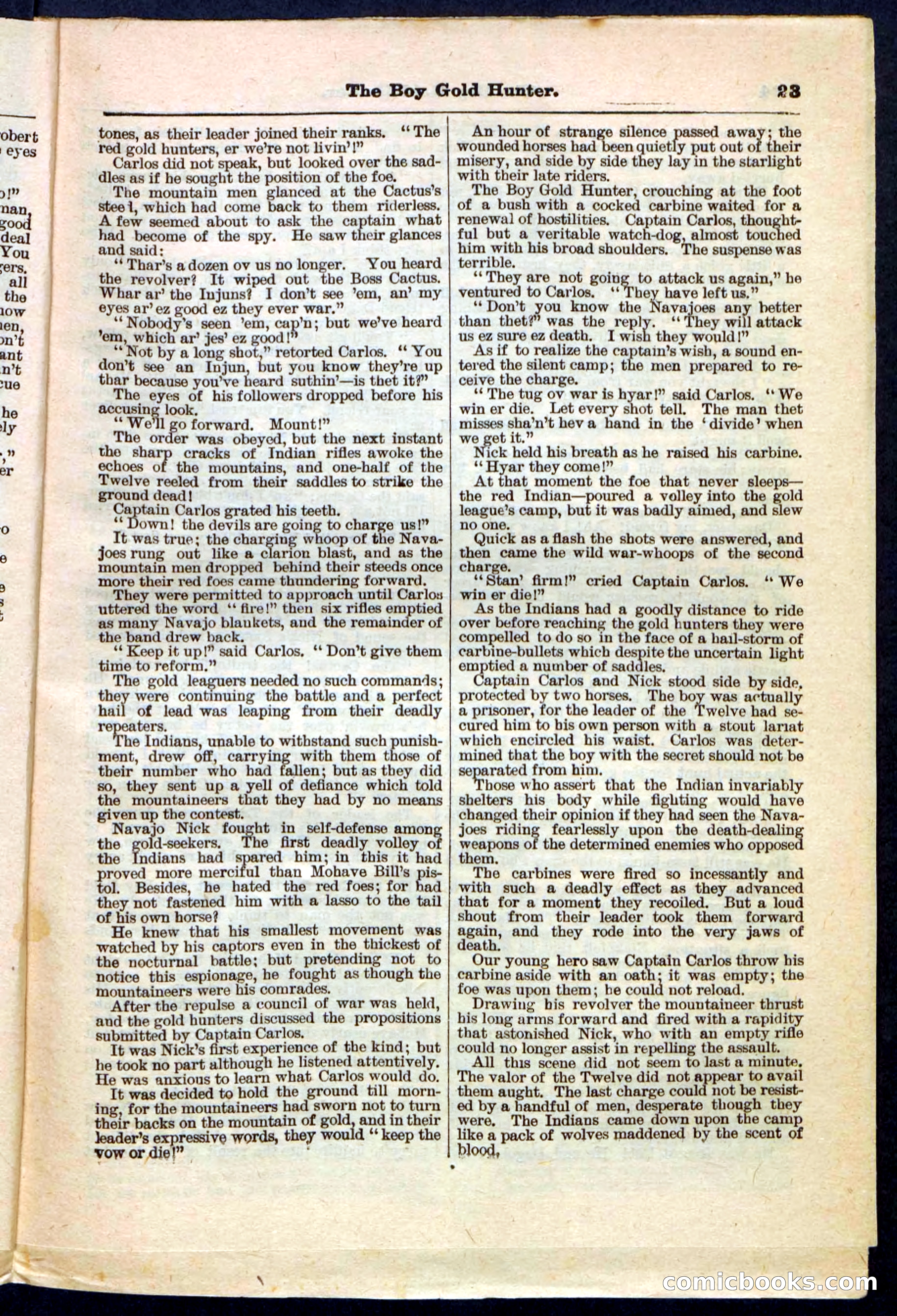 Beadle's Pocket Library No. 180 — page 23 of 32