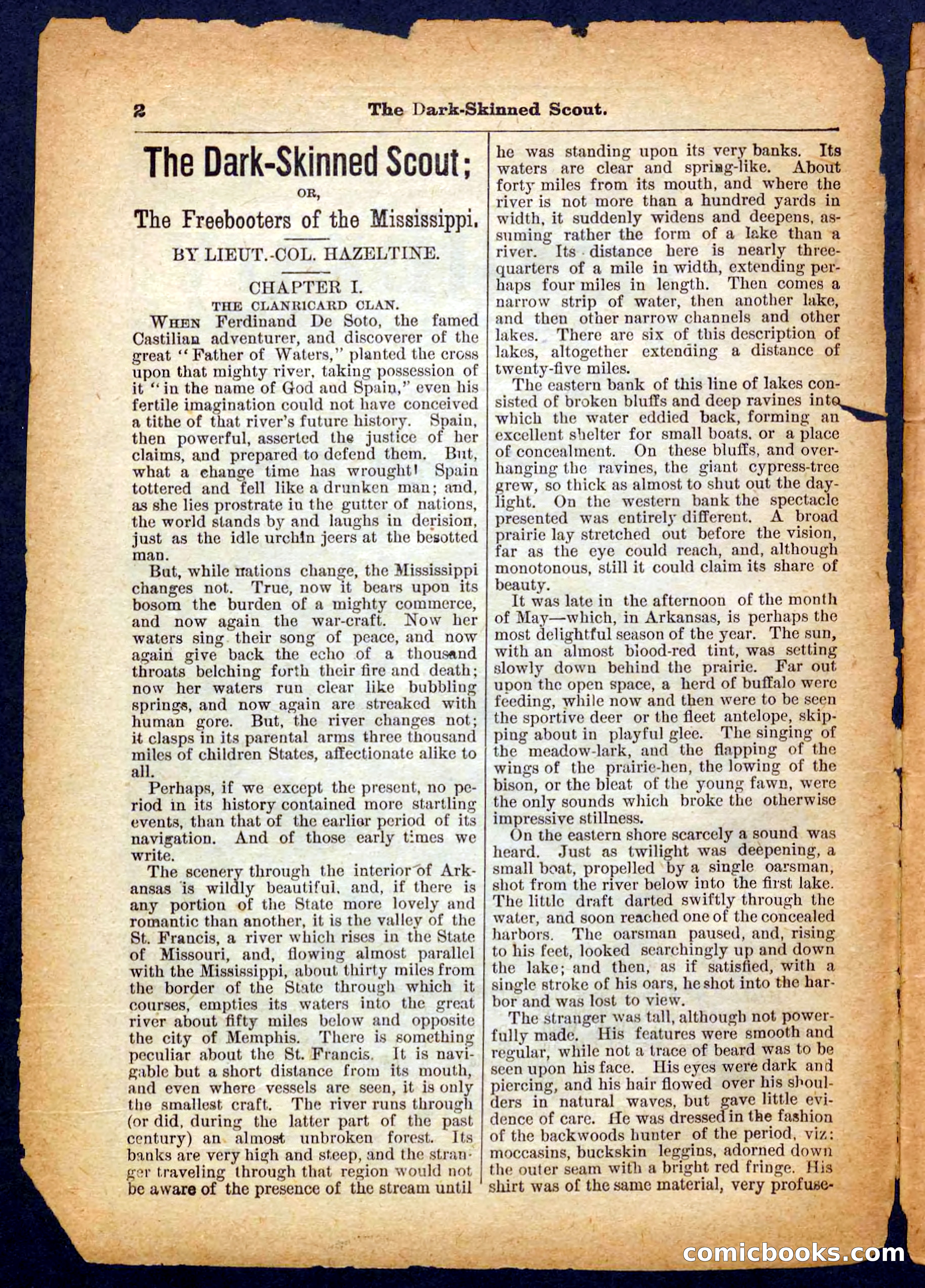 Beadle's Pocket Library No. 182 — page 2 of 32