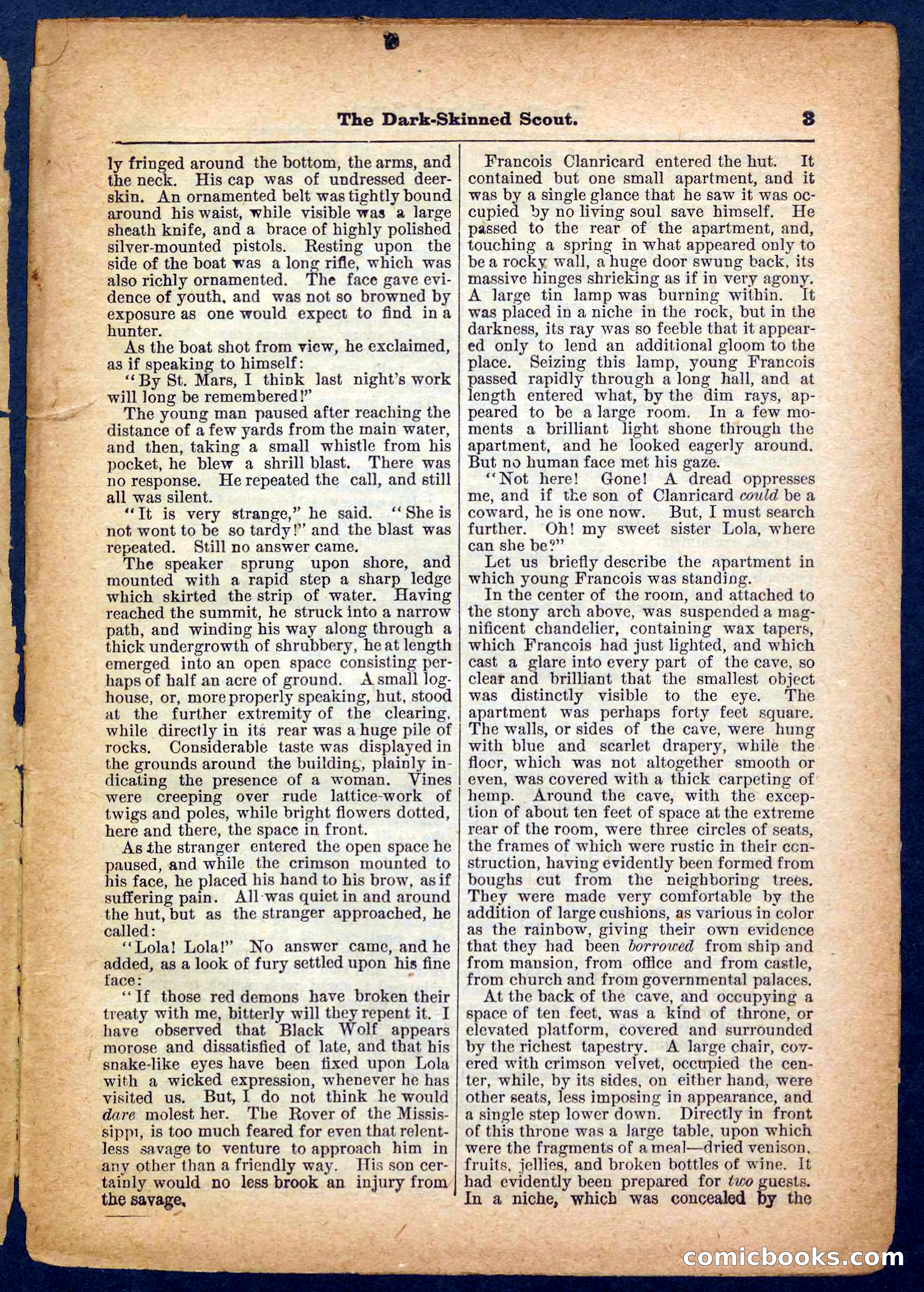 Beadle's Pocket Library No. 182 — page 3 of 32
