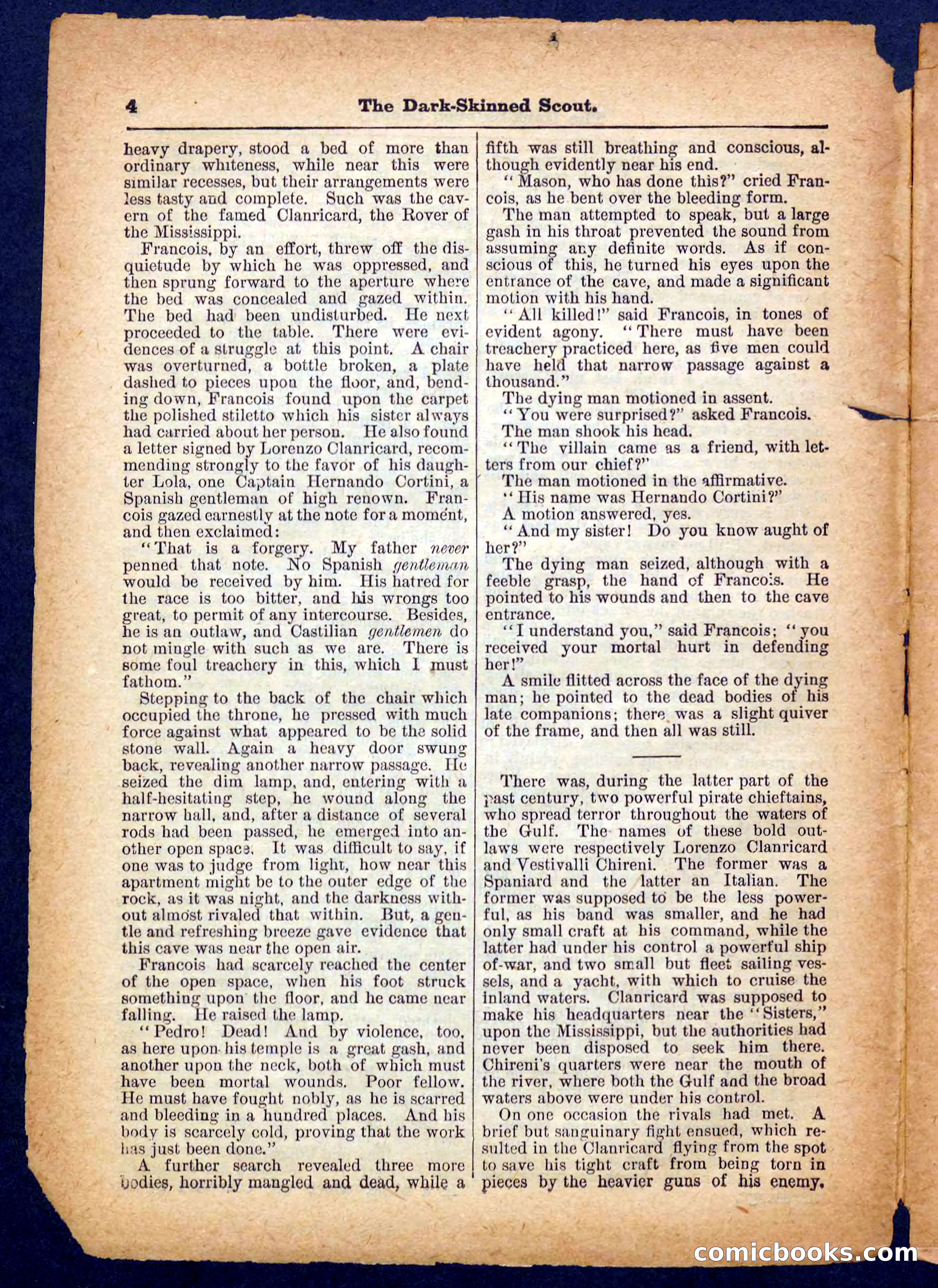 Beadle's Pocket Library No. 182 — page 4 of 32