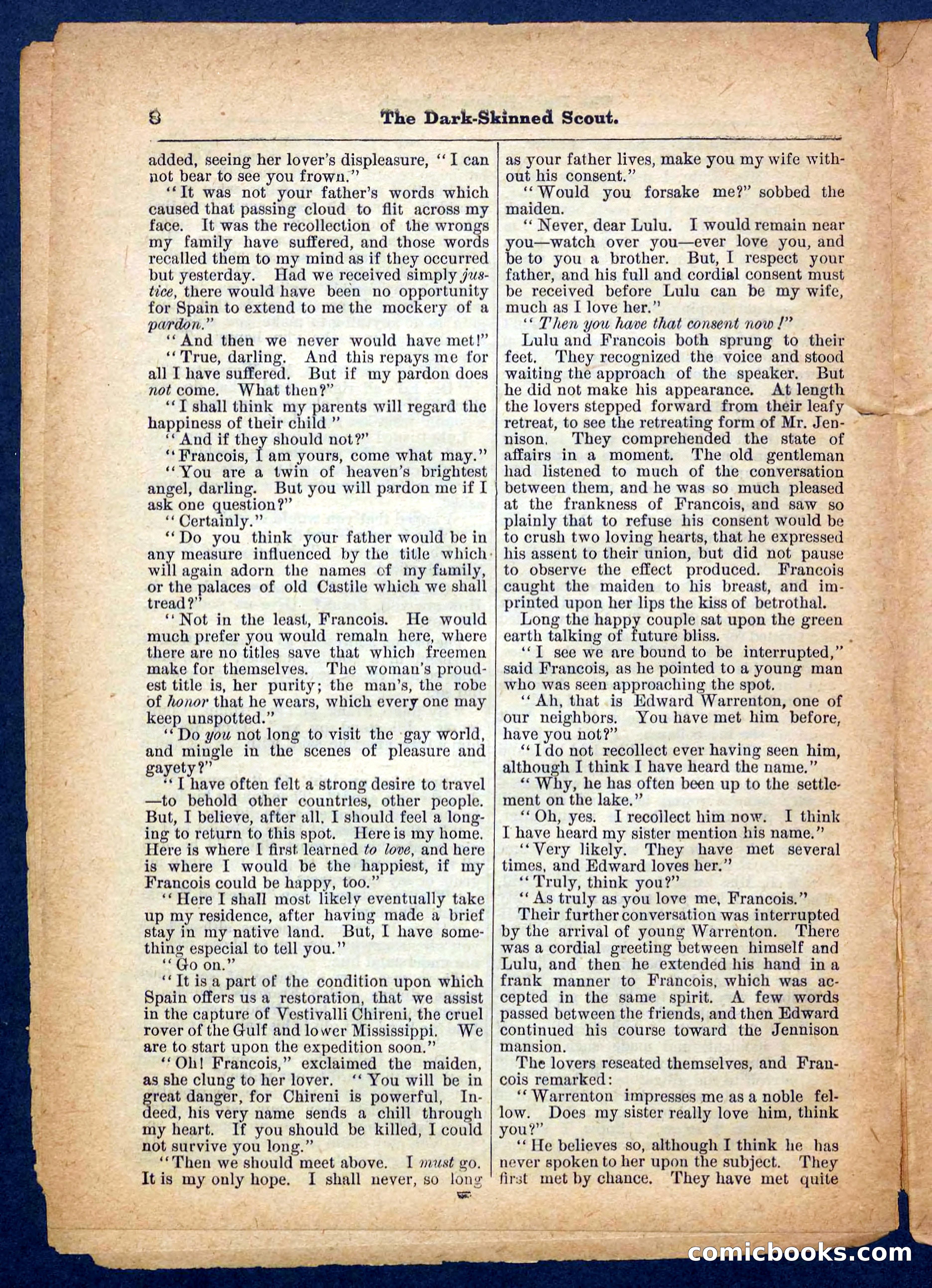 Beadle's Pocket Library No. 182 — page 8 of 32