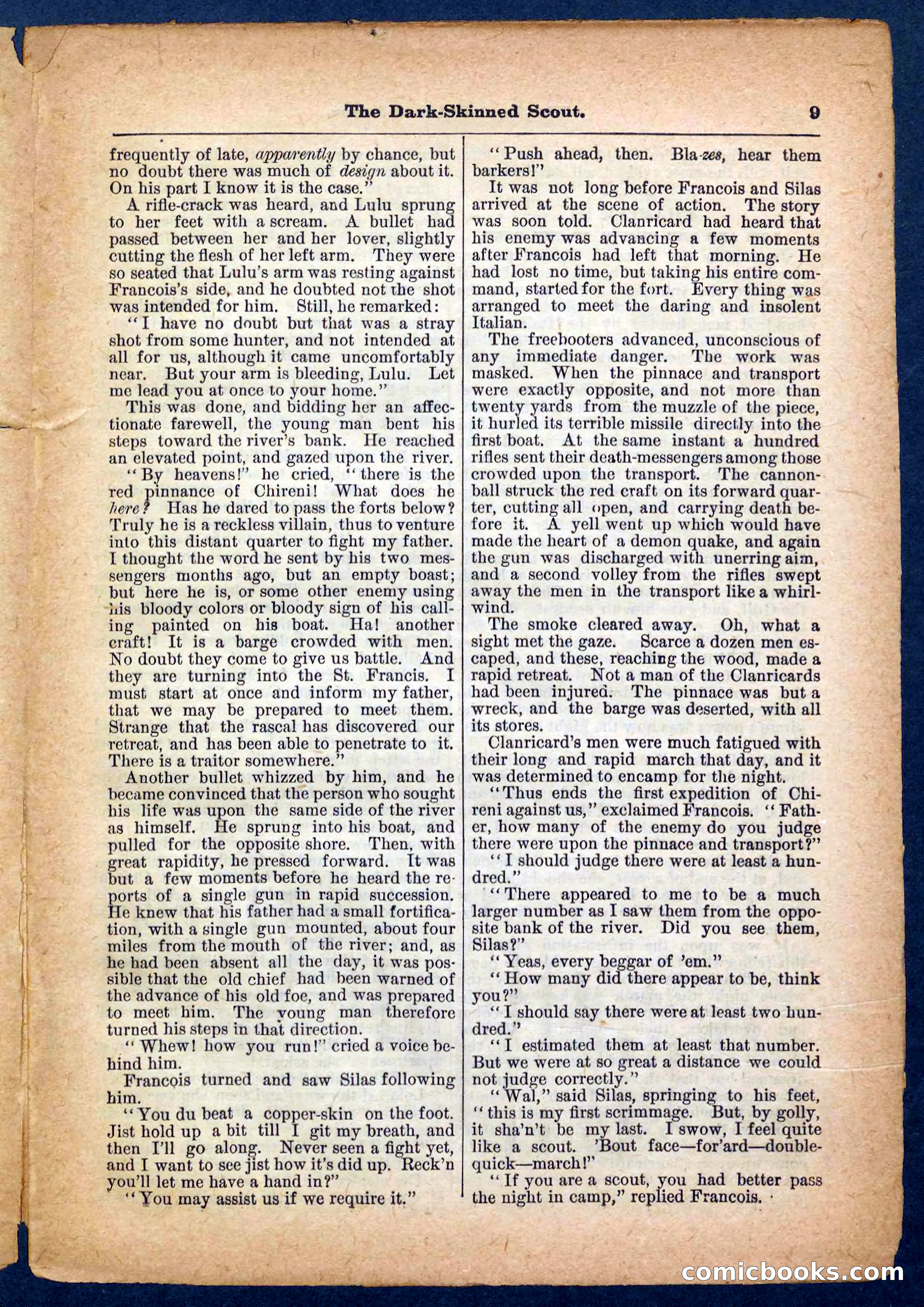 Beadle's Pocket Library No. 182 — page 9 of 32