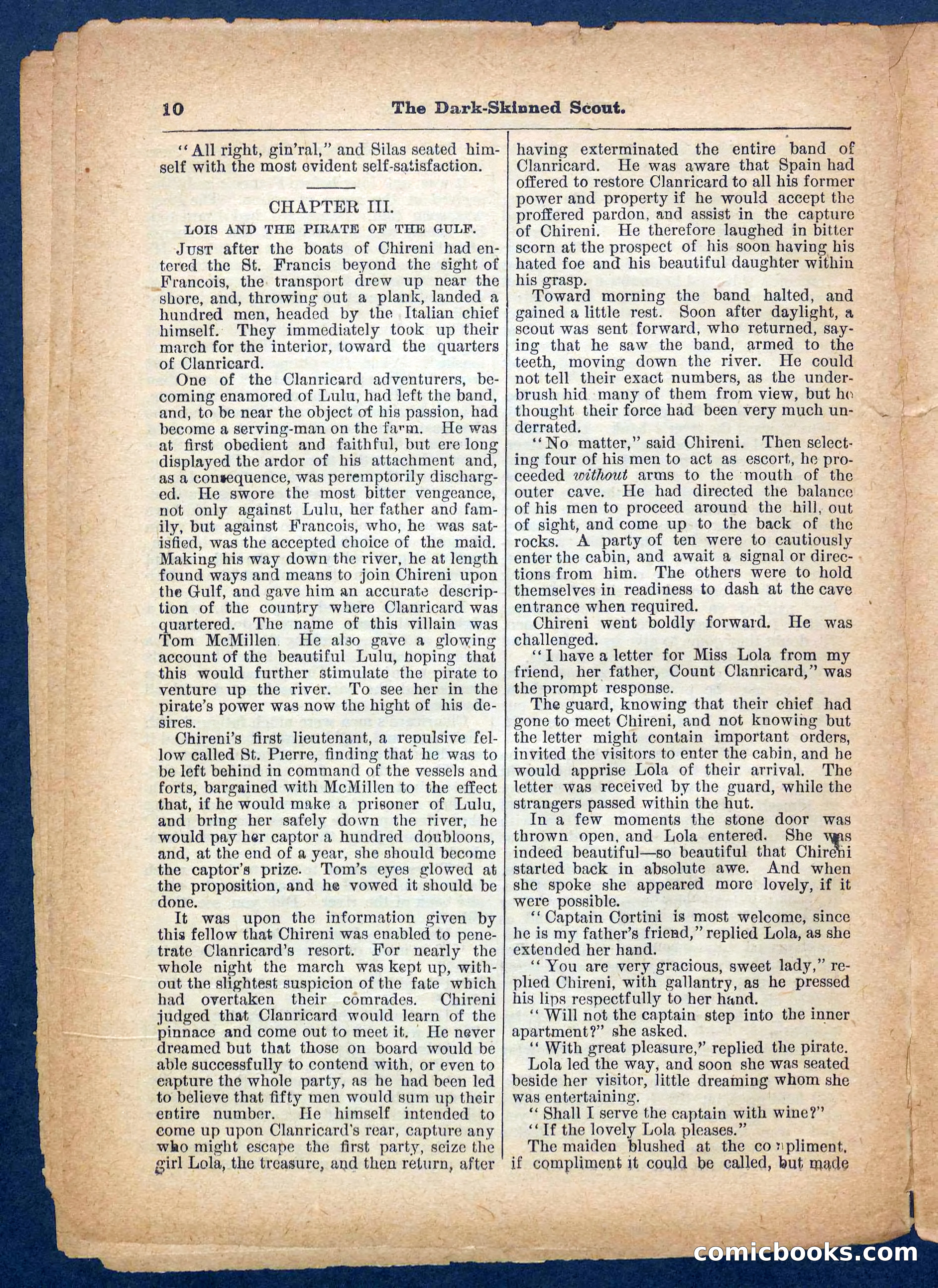 Beadle's Pocket Library No. 182 — page 10 of 32