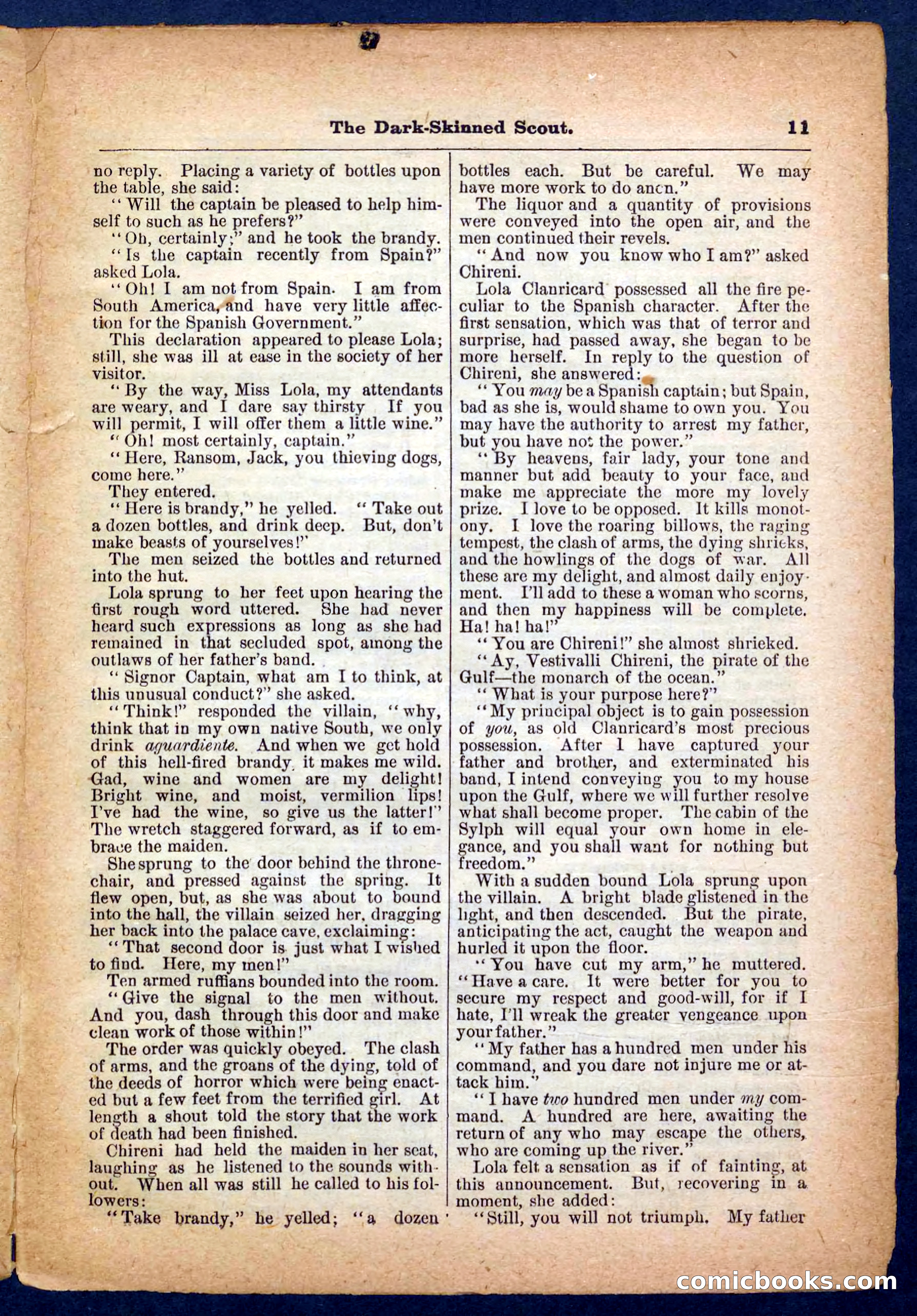 Beadle's Pocket Library No. 182 — page 11 of 32