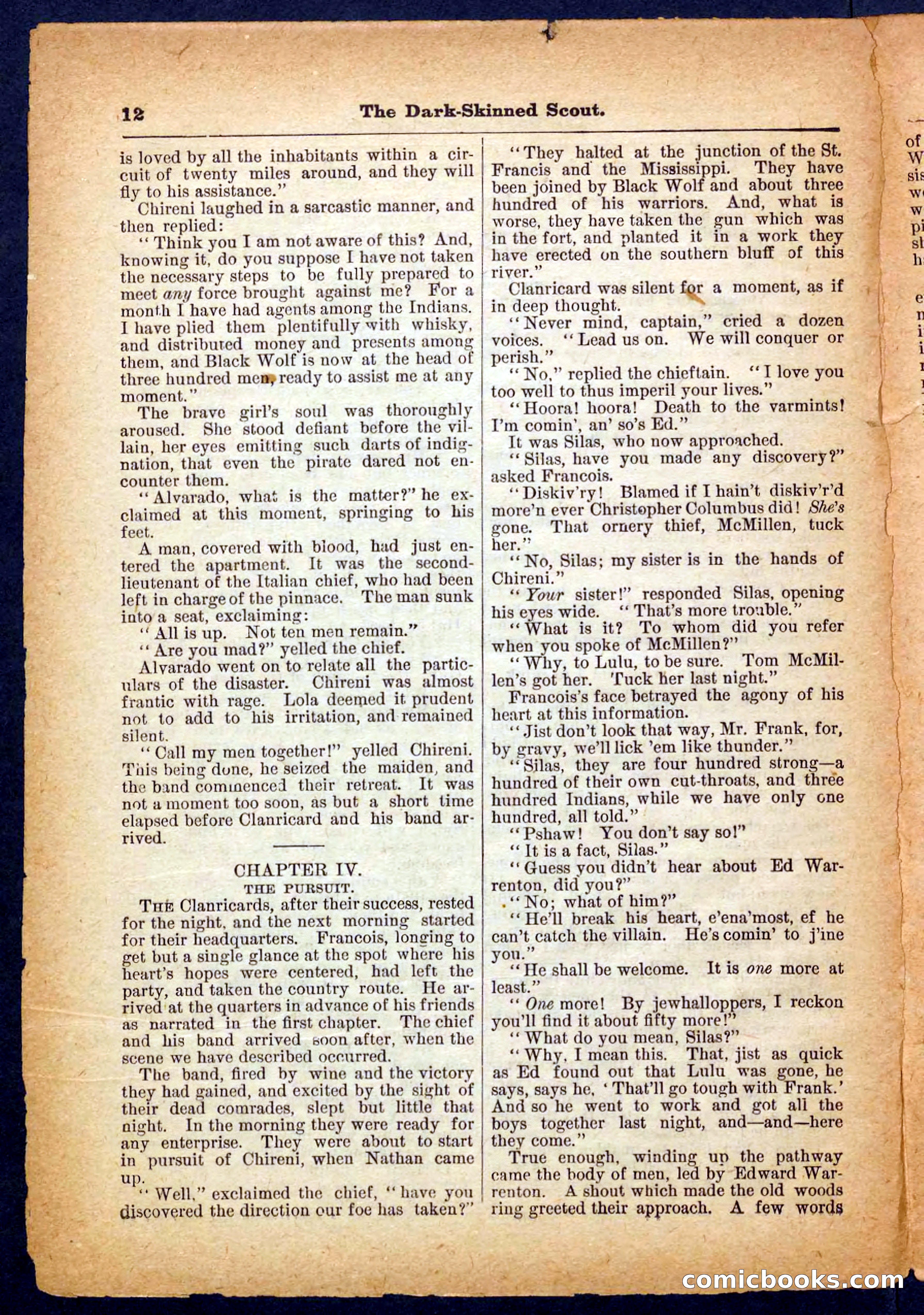 Beadle's Pocket Library No. 182 — page 12 of 32
