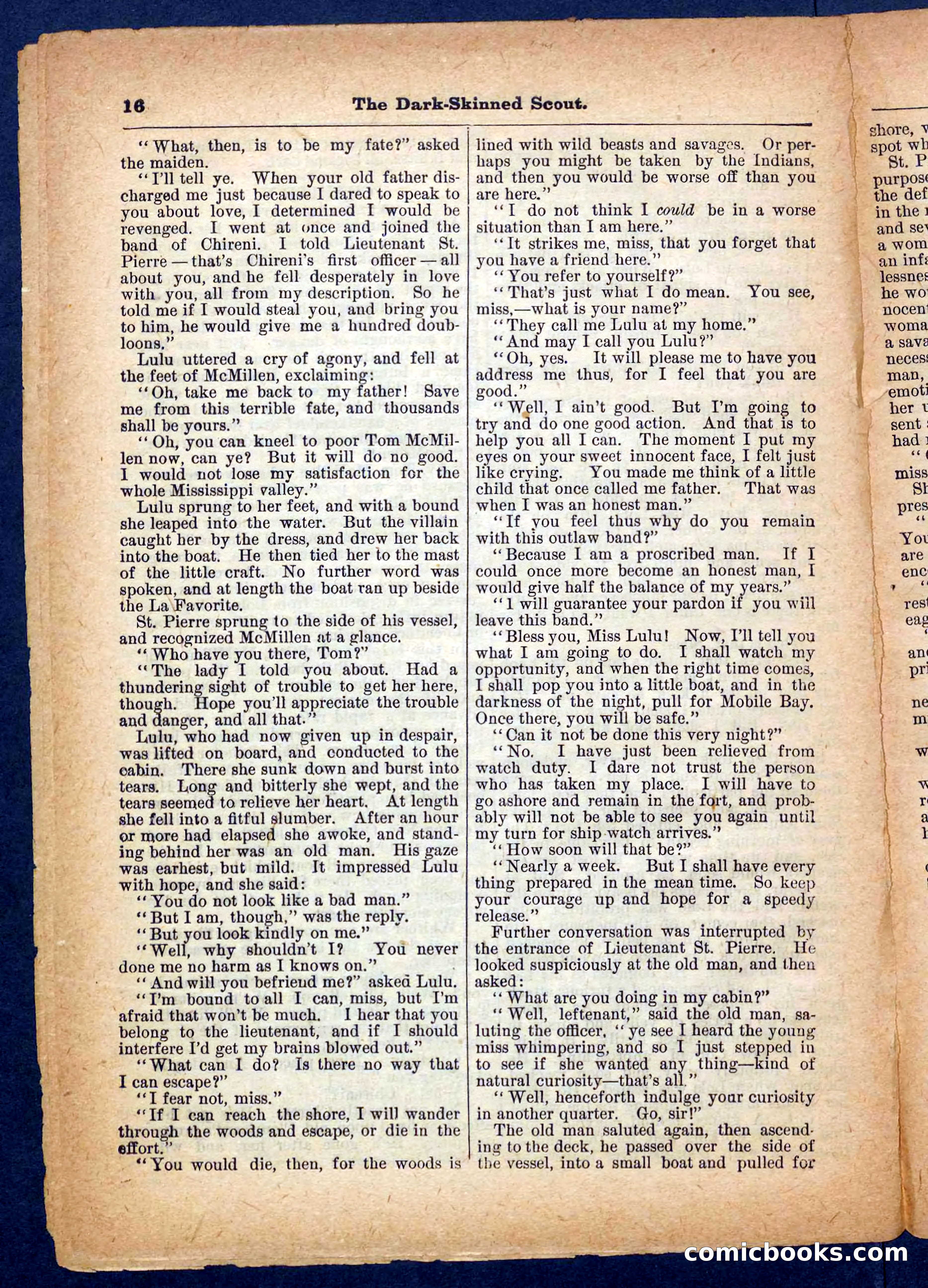 Beadle's Pocket Library No. 182 — page 16 of 32