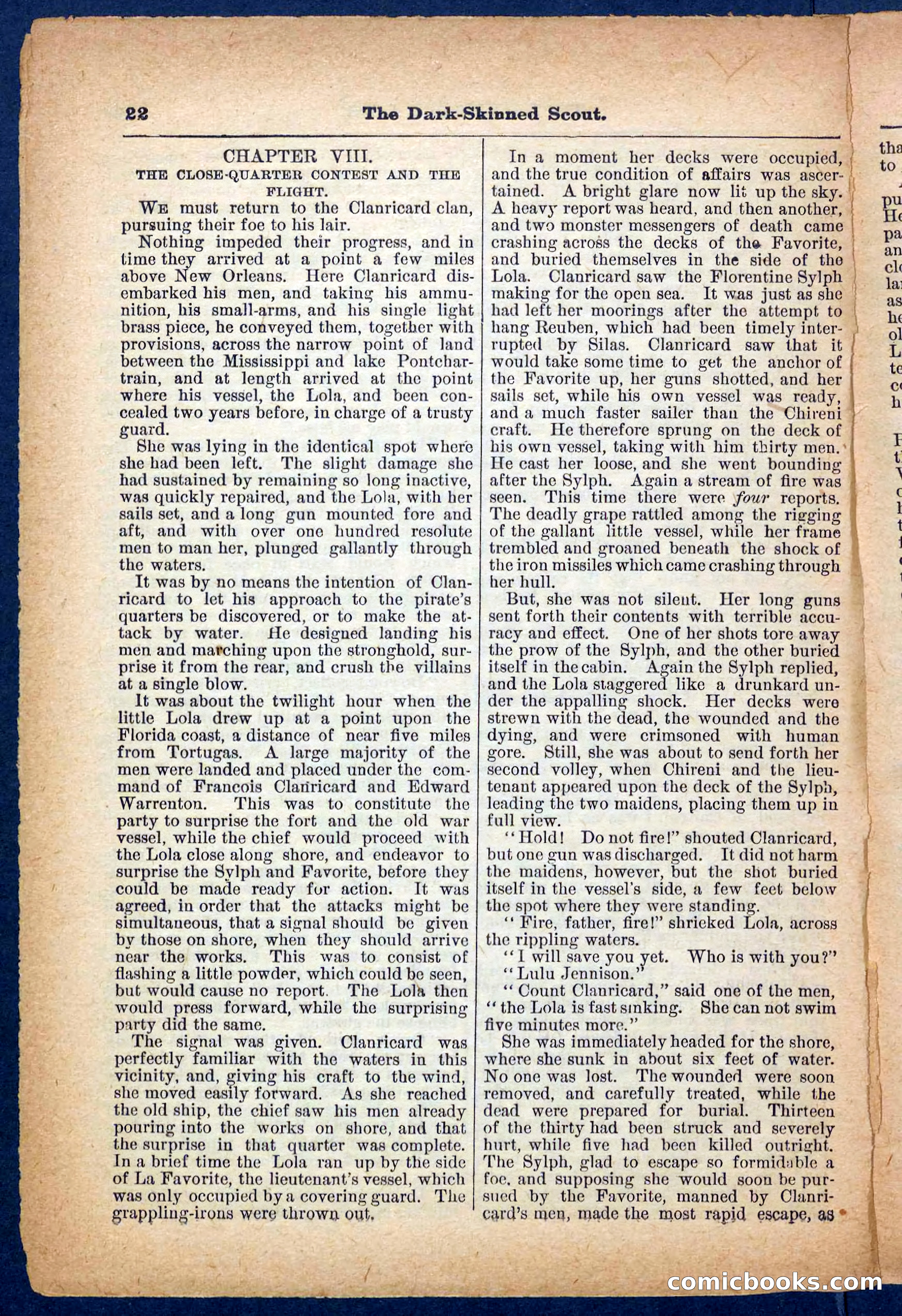 Beadle's Pocket Library No. 182 — page 22 of 32
